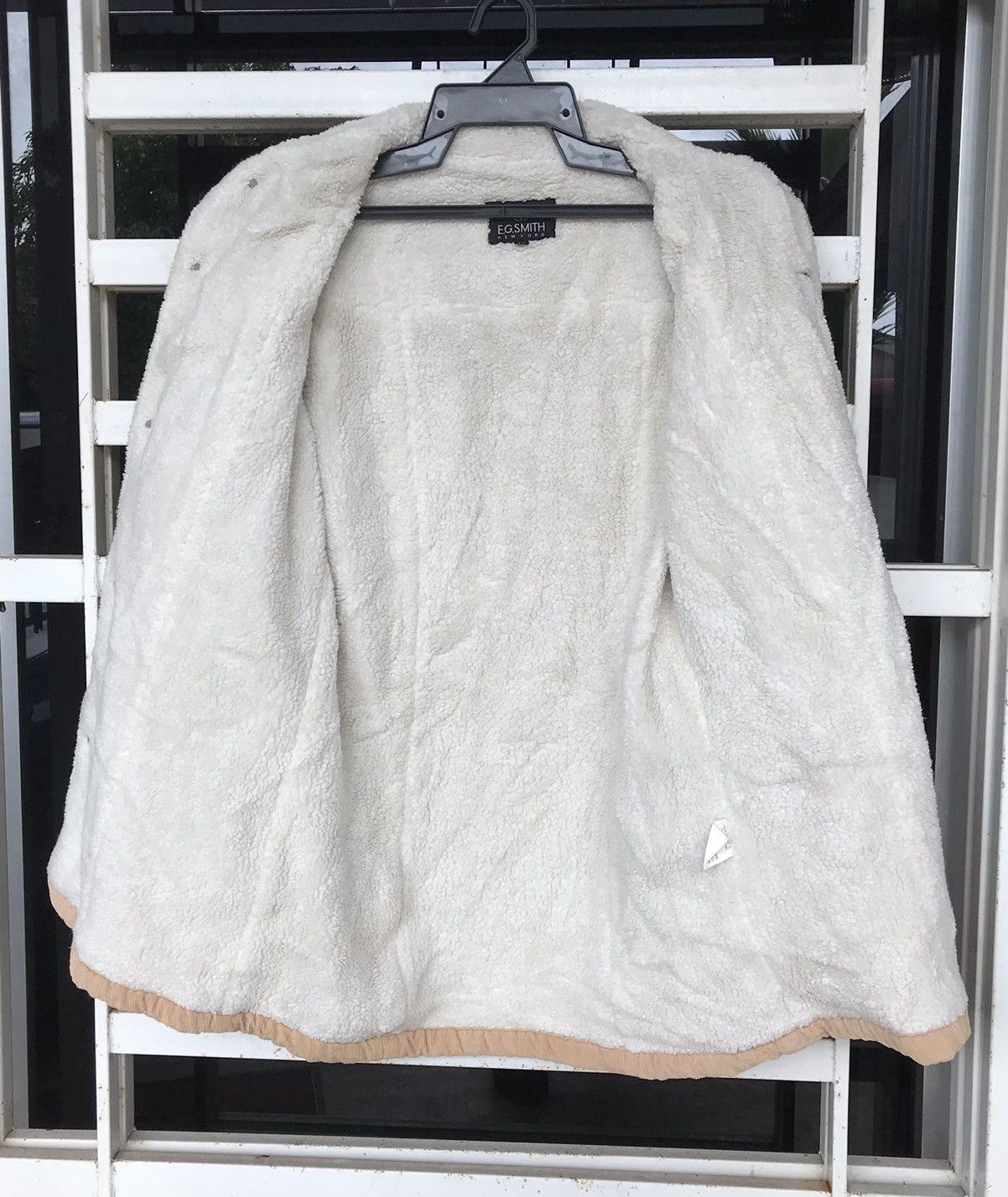 Japanese Brand Corduroy Sherpa E.G Smith Thick Jacket Size US M / EU 48-50 / 2 - 3 Thumbnail