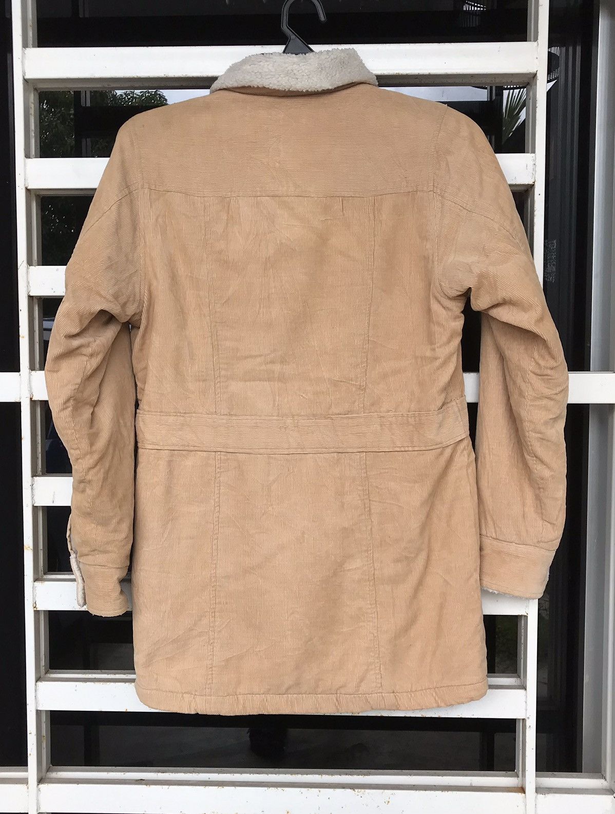 Japanese Brand Corduroy Sherpa E.G Smith Thick Jacket Size US M / EU 48-50 / 2 - 2 Thumbnail