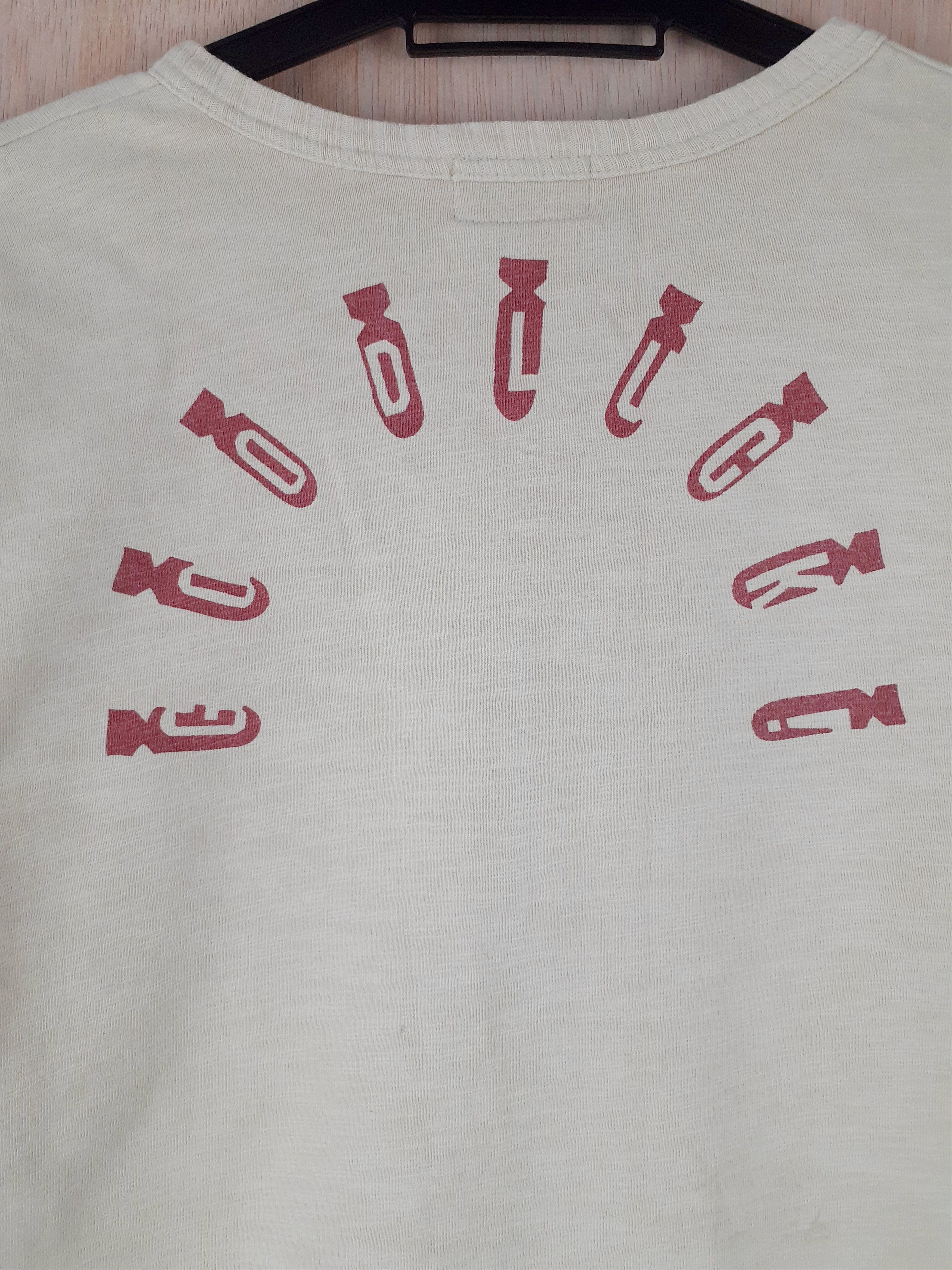 Japanese Brand Dr. Rookie cream sweater #3056 Size M / US 6-8 / IT 42-44 - 9 Thumbnail