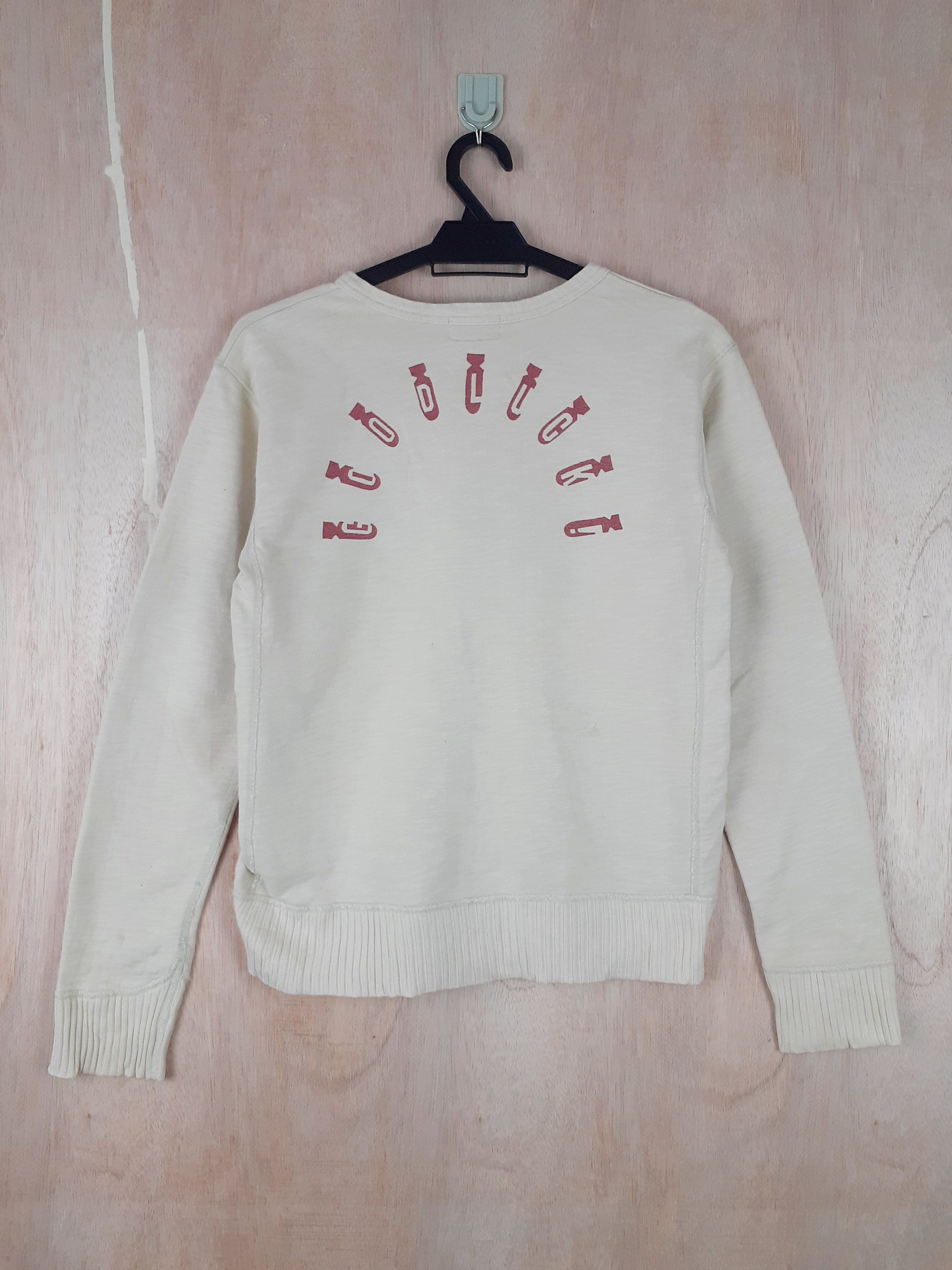 Japanese Brand Dr. Rookie cream sweater #3056 Size M / US 6-8 / IT 42-44 - 8 Thumbnail