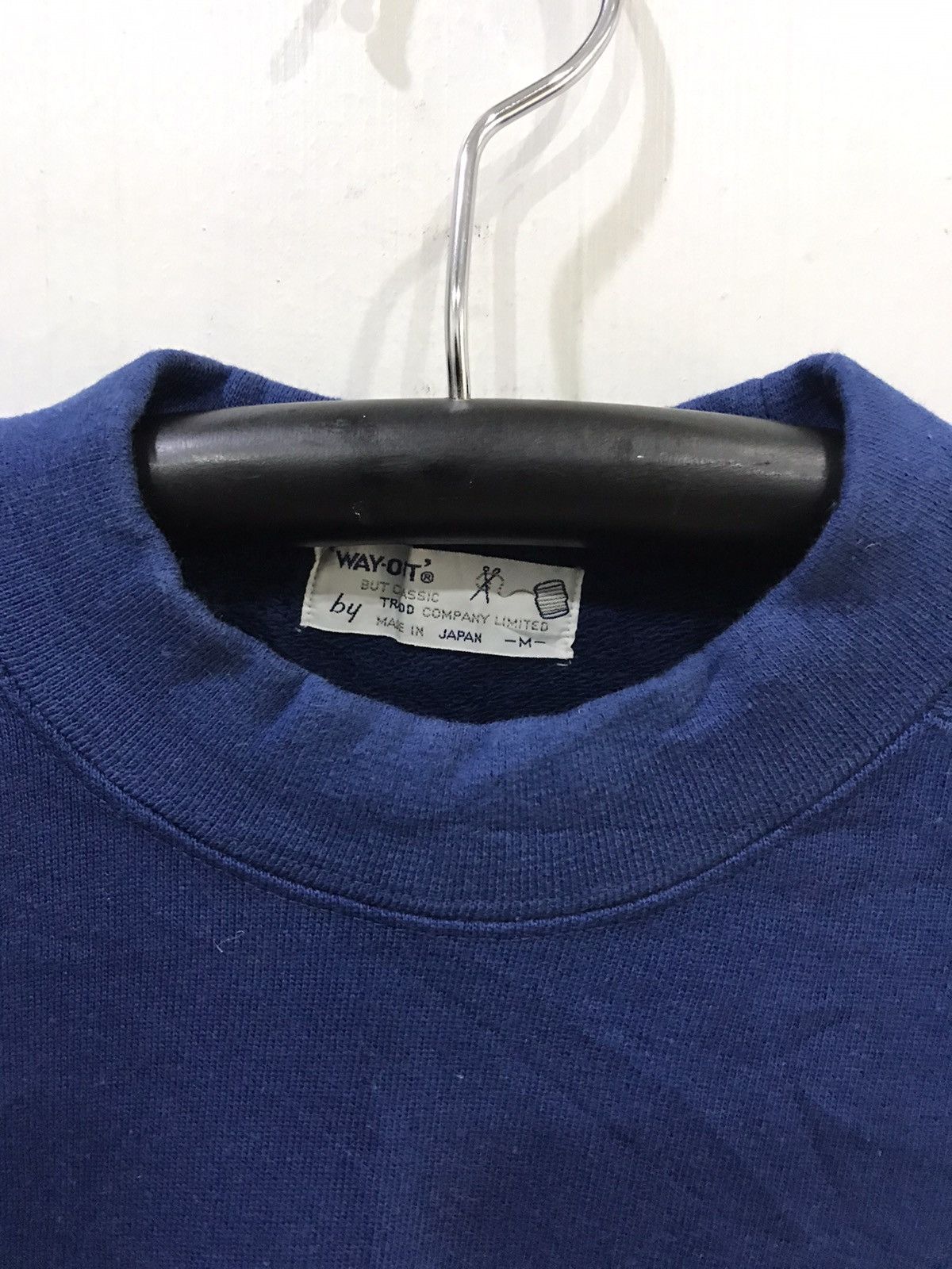 Japanese Brand × Vintage Vintage WAY-OUT Japan Spell Out Sweatshirt Size US M / EU 48-50 / 2 - 3 Thumbnail