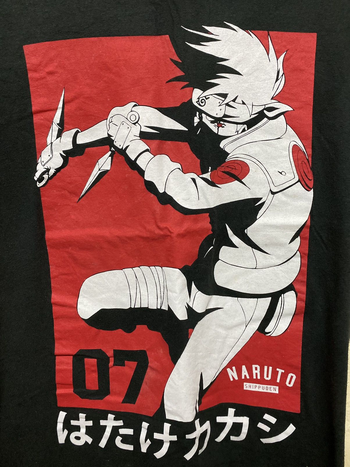 Anime × Japanese Brand × Vintage Vintage Y2K Naruto Shippuden 2007 Kakashi Photo Tee Size US L / EU 52-54 / 3 - 3 Thumbnail