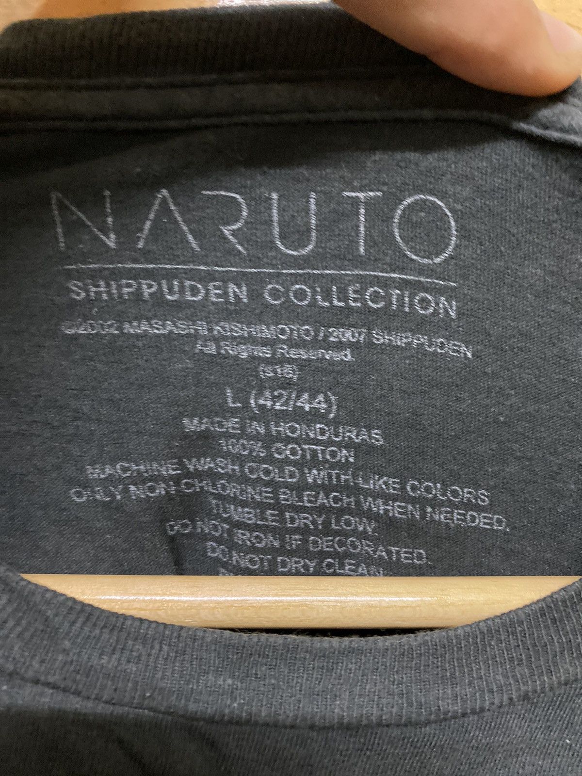 Anime × Japanese Brand × Vintage Vintage Y2K Naruto Shippuden 2007 Kakashi Photo Tee Size US L / EU 52-54 / 3 - 4 Thumbnail