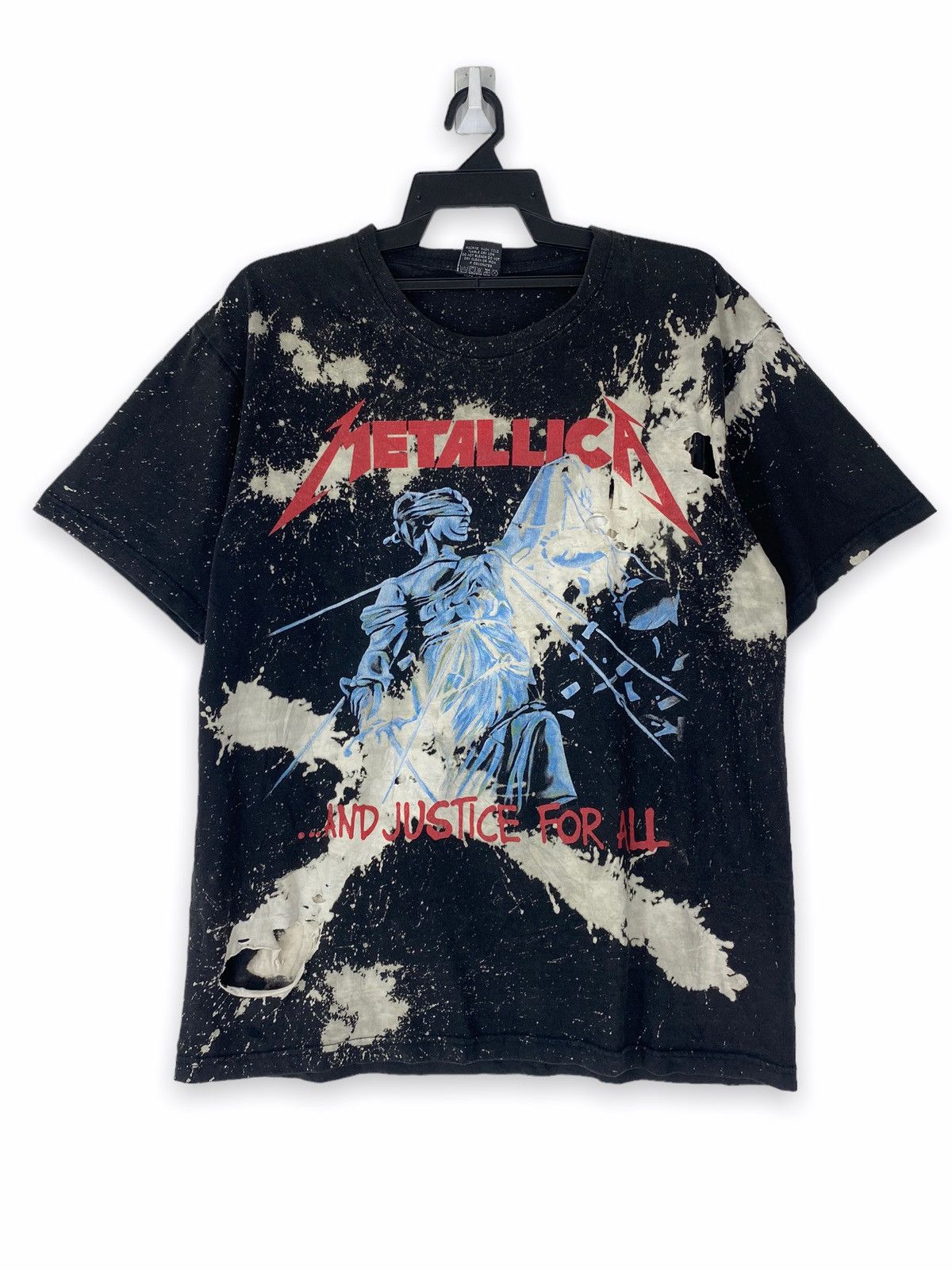 Band Tees × Vintage Metallica acid wash Size US L / EU 52-54 / 3 - 1 Thumbnail
