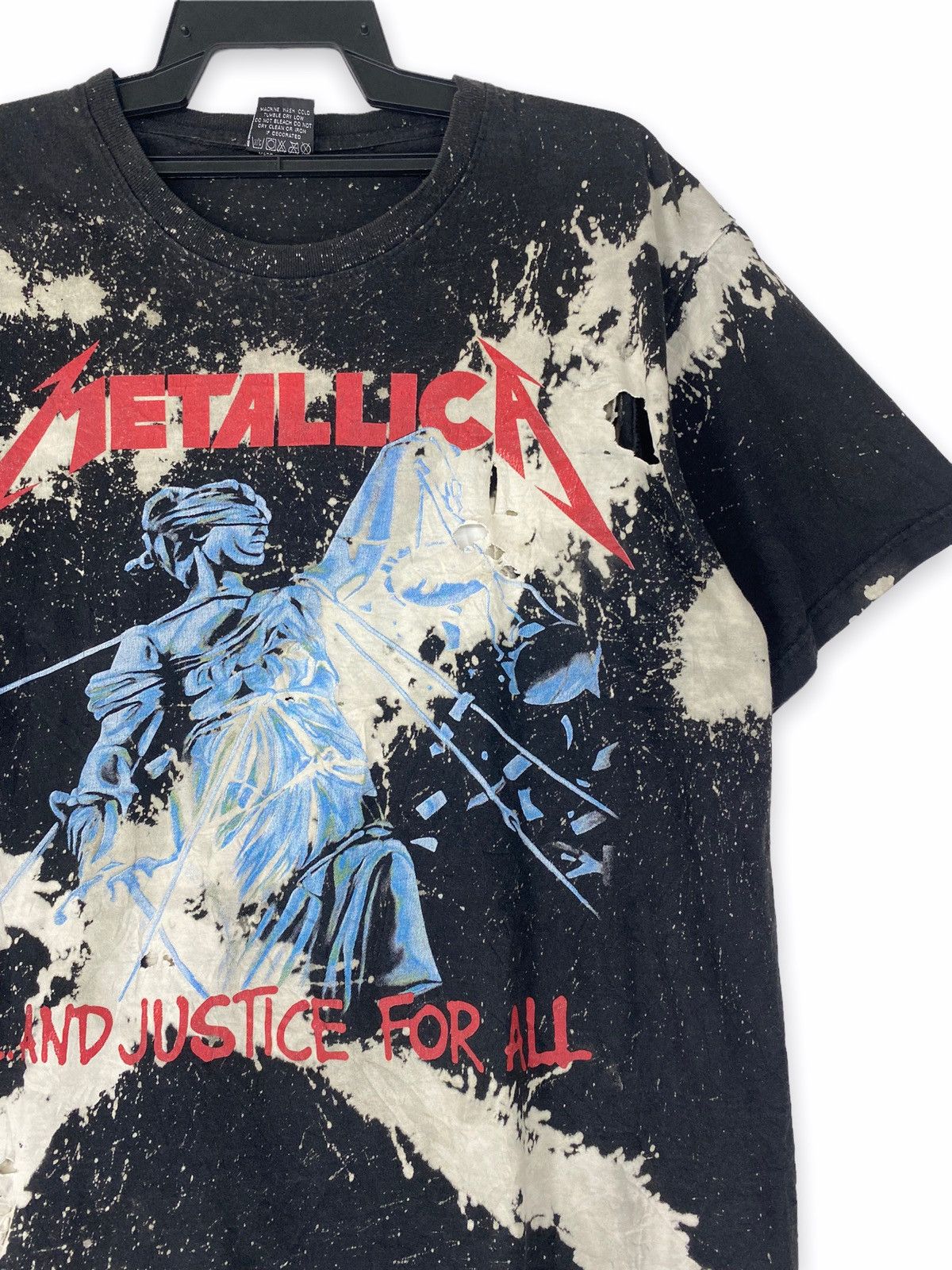 Band Tees × Vintage Metallica acid wash Size US L / EU 52-54 / 3 - 2 Thumbnail