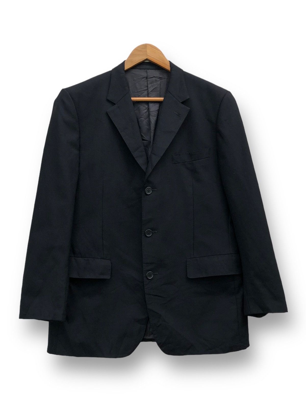 Yohji Yamamoto 🔥Vintage Yohji Yamamoto AAR Blazer Jacket Size US M / EU 48-50 / 2 - 1 Thumbnail