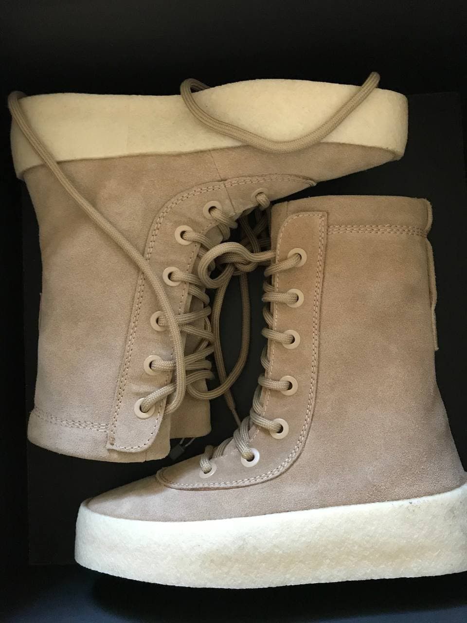 Yeezy Crepe Boots Season | Grailed