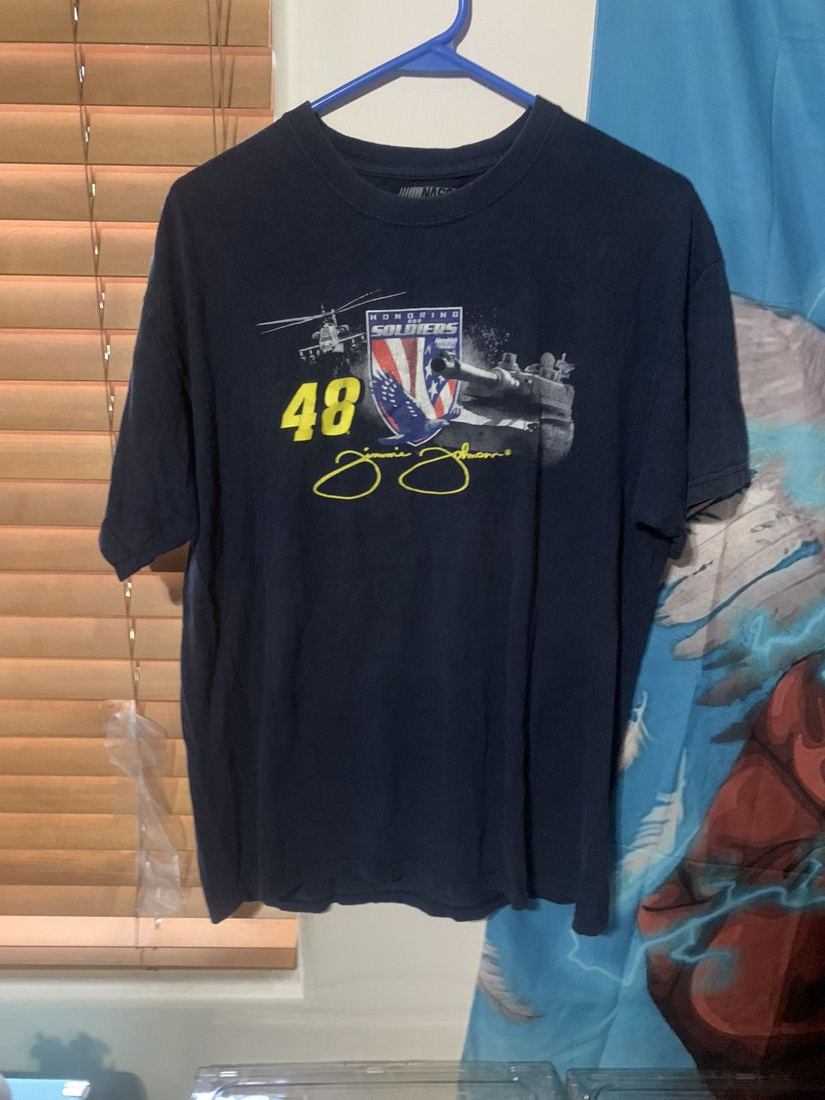 NASCAR Jimmie Johnson “Honoring the Troops” Racing Tee Size US L / EU 52-54 / 3 - 1 Thumbnail