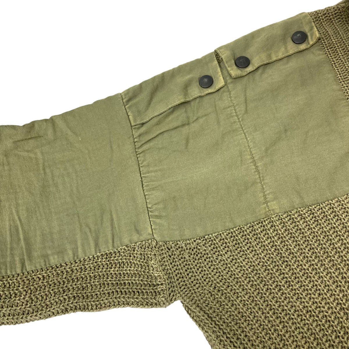 Kapital × Kapital Kountry 5G Cotton Linen Knit Distressed Cargo Remake Sweater Size US L / EU 52-54 / 3 - 6 Thumbnail
