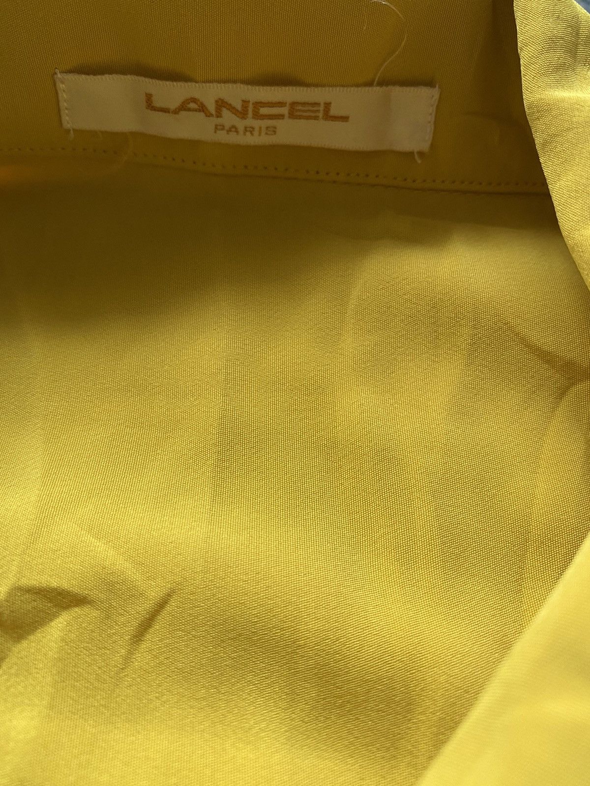 Lancel × Vintage Vintage Lancel Paris Silk Shirt Size US L / EU 52-54 / 3 - 3 Thumbnail