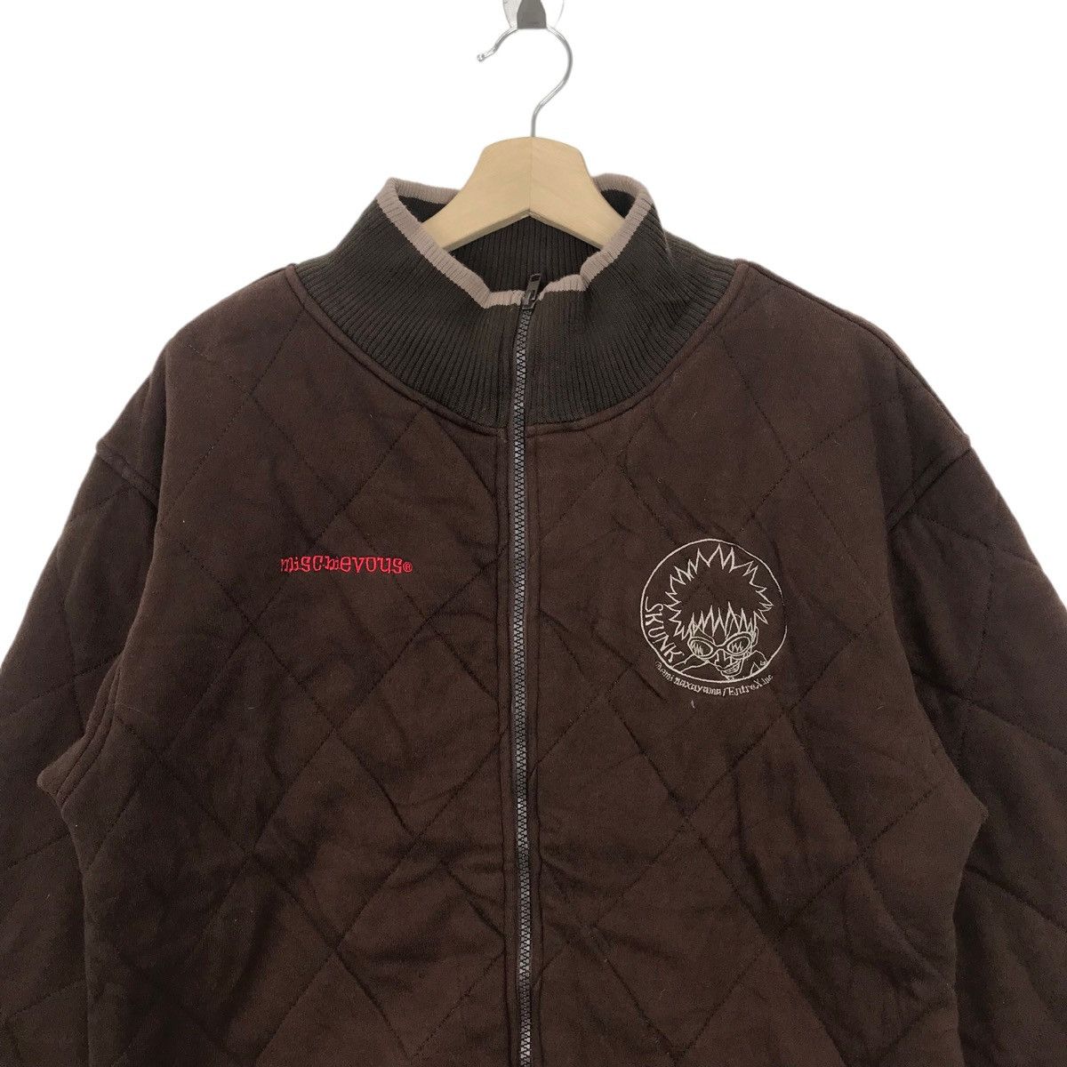 Vintage Vintage Mischievous Jacket Big Logo Zipper Surfing Surf Size US M / EU 48-50 / 2 - 2 Thumbnail