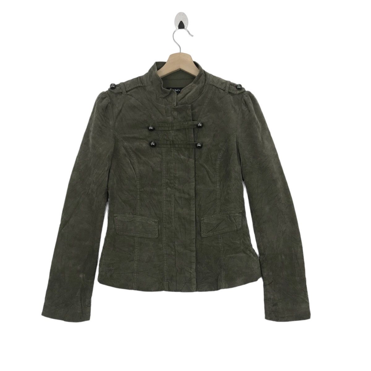 Max Mara Vintage MAX & CO Italy Jacket Khaki Colour Max Mara Vintage Size S / US 4 / IT 40 - 1 Thumbnail