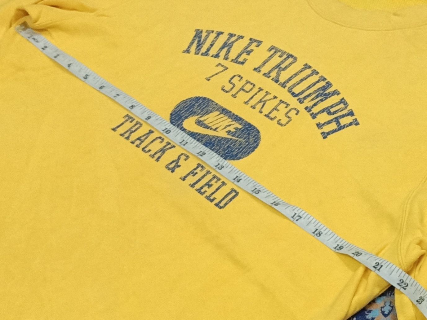 Nike NIKE Triumph 7 Spikes Track & Field Vintage Sweatshirt Size US M / EU 48-50 / 2 - 10 Thumbnail