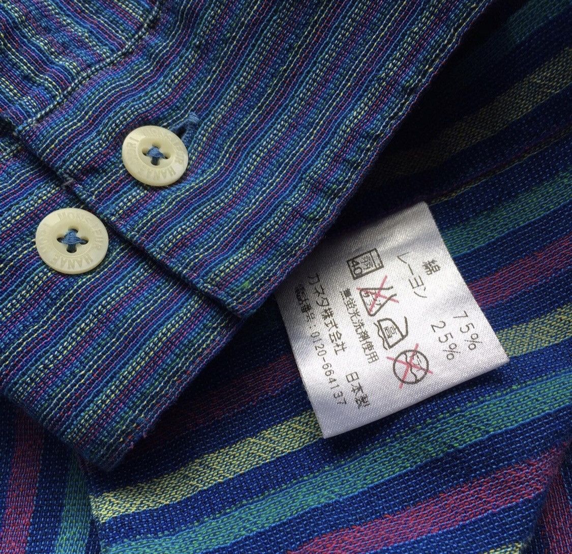 Designer × Hanae Mori × Japanese Brand Vintage 80/90s Hanae Mori Button Ups Shirt Size US L / EU 52-54 / 3 - 5 Thumbnail