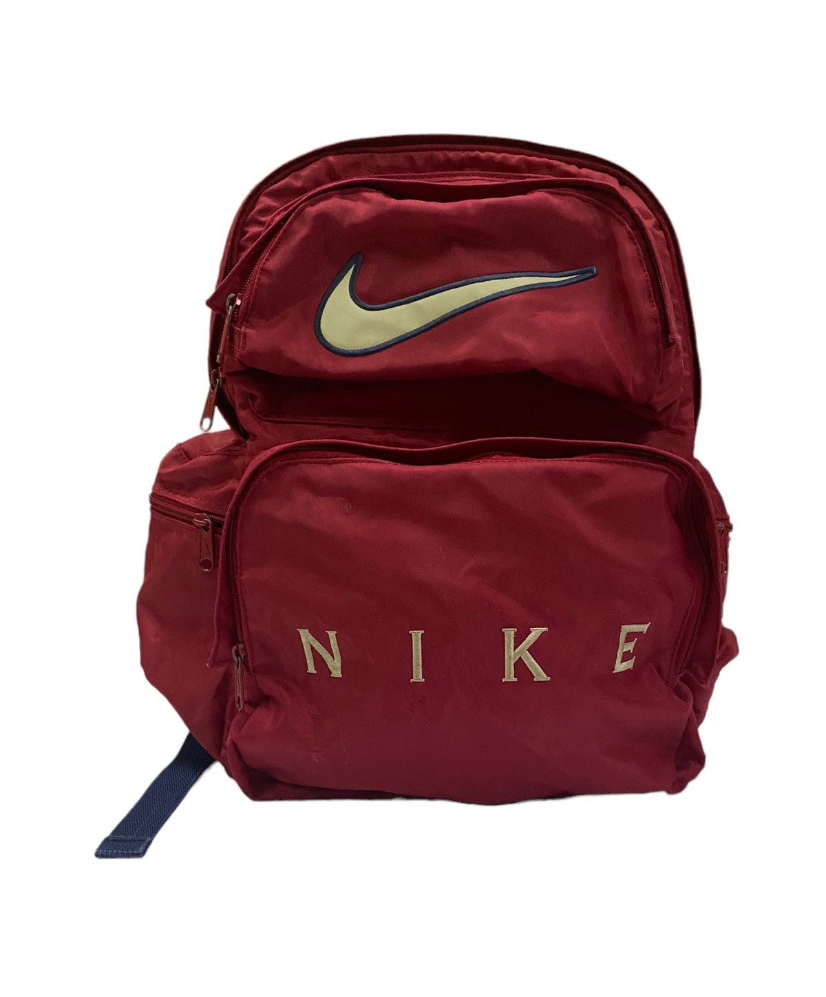 🔥🔥 Vintage 90s Nike Swoosh Multi-pocket Backpack