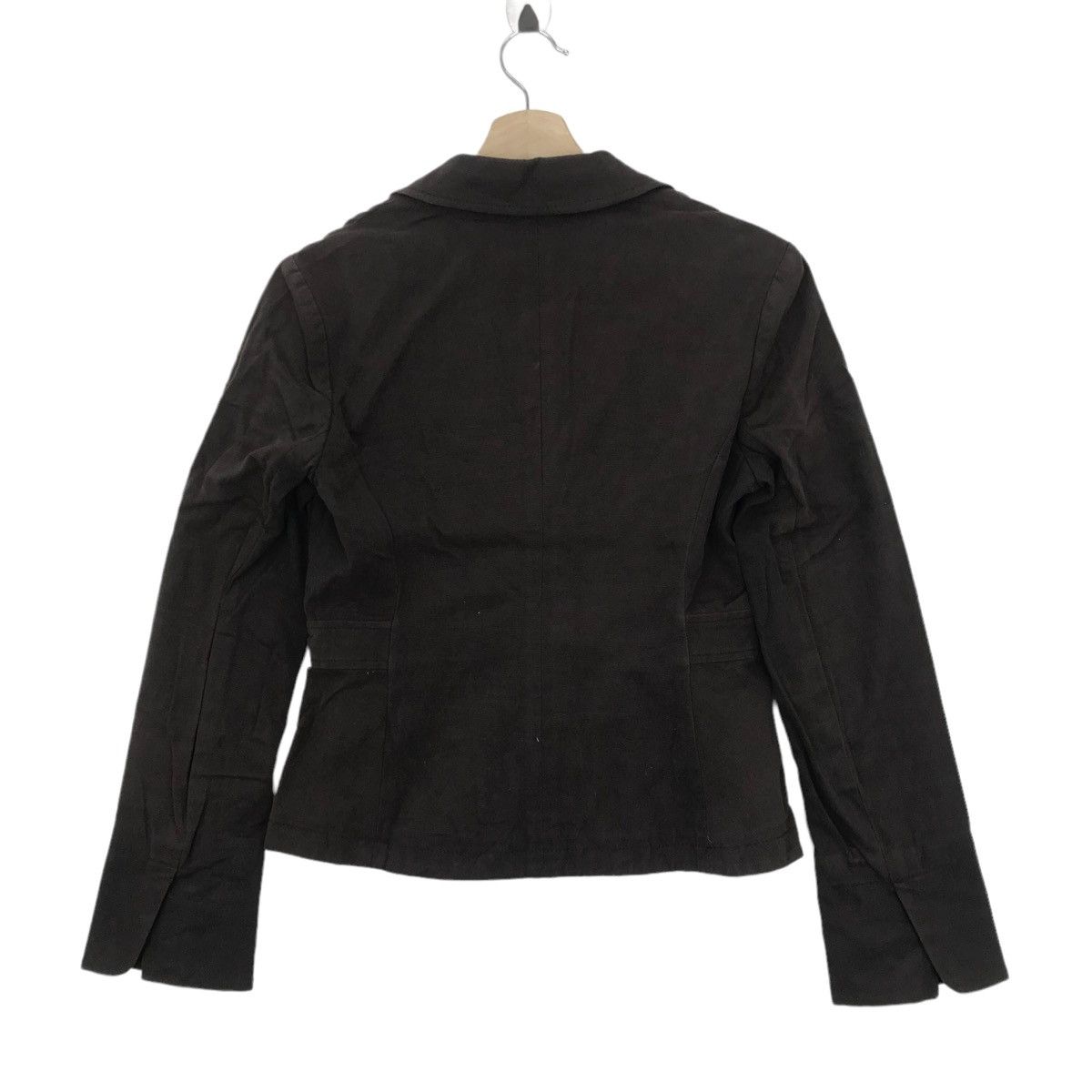 Japanese Brand × Theory Vintage THEORY Blazer Jacket Crop Top Japanese Brand Size XS / US 0-2 / IT 36-38 - 3 Thumbnail