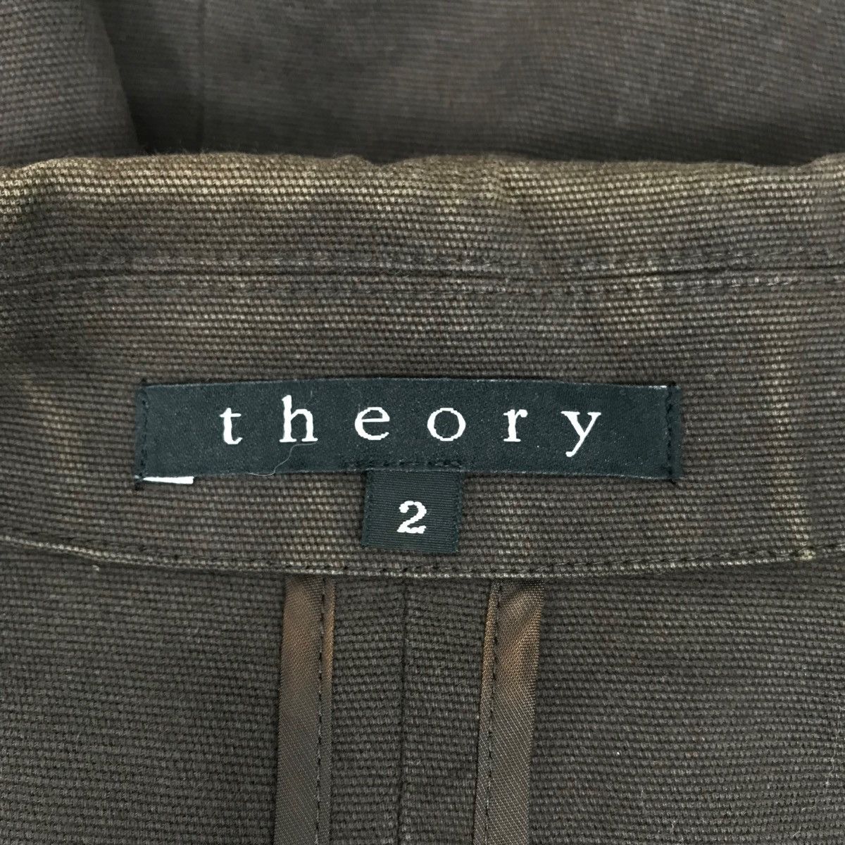 Japanese Brand × Theory Vintage THEORY Blazer Jacket Crop Top Japanese Brand Size XS / US 0-2 / IT 36-38 - 4 Thumbnail