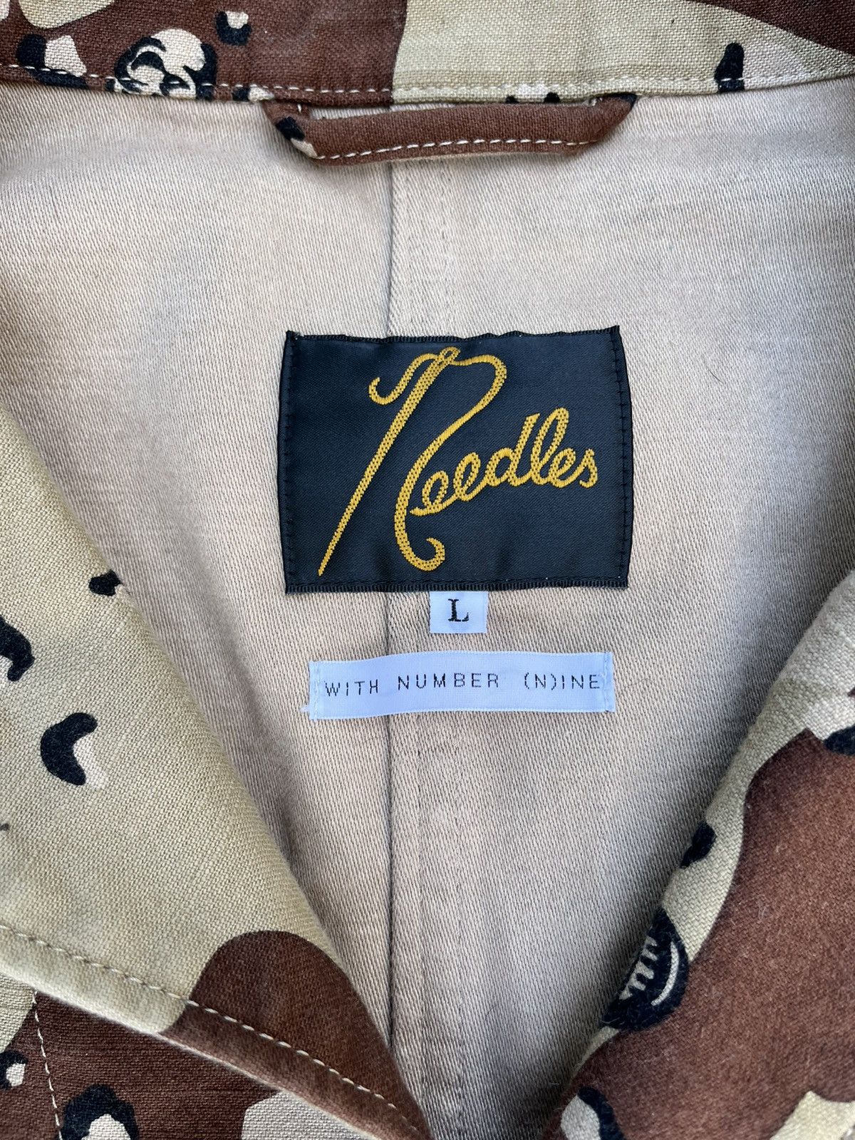 Needles Needles x Number Nine Skull Camo Jacket Size US L / EU 52-54 / 3 - 4 Thumbnail