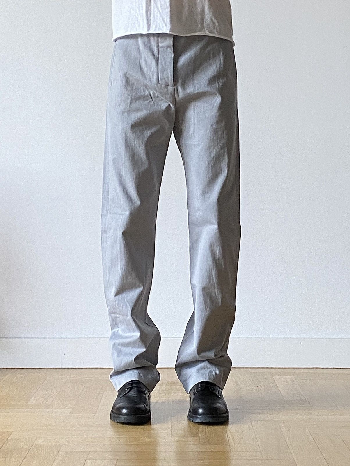 Balenciaga FW17 Straight Fit Cotton Pants