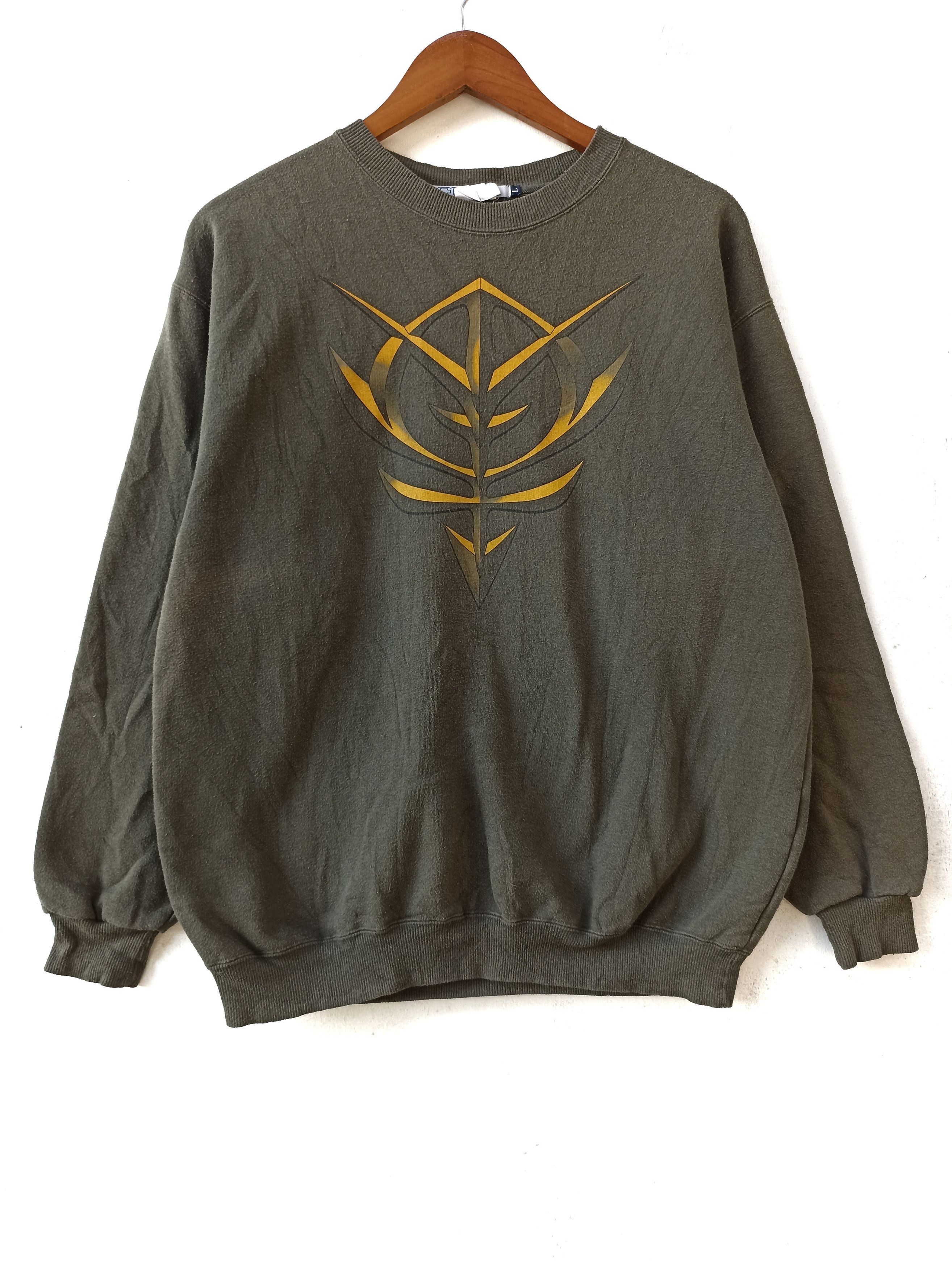 Anime Vintage Gundam sweatshirt Zeon logo cospa Size US L / EU 52-54 / 3 - 2 Thumbnail