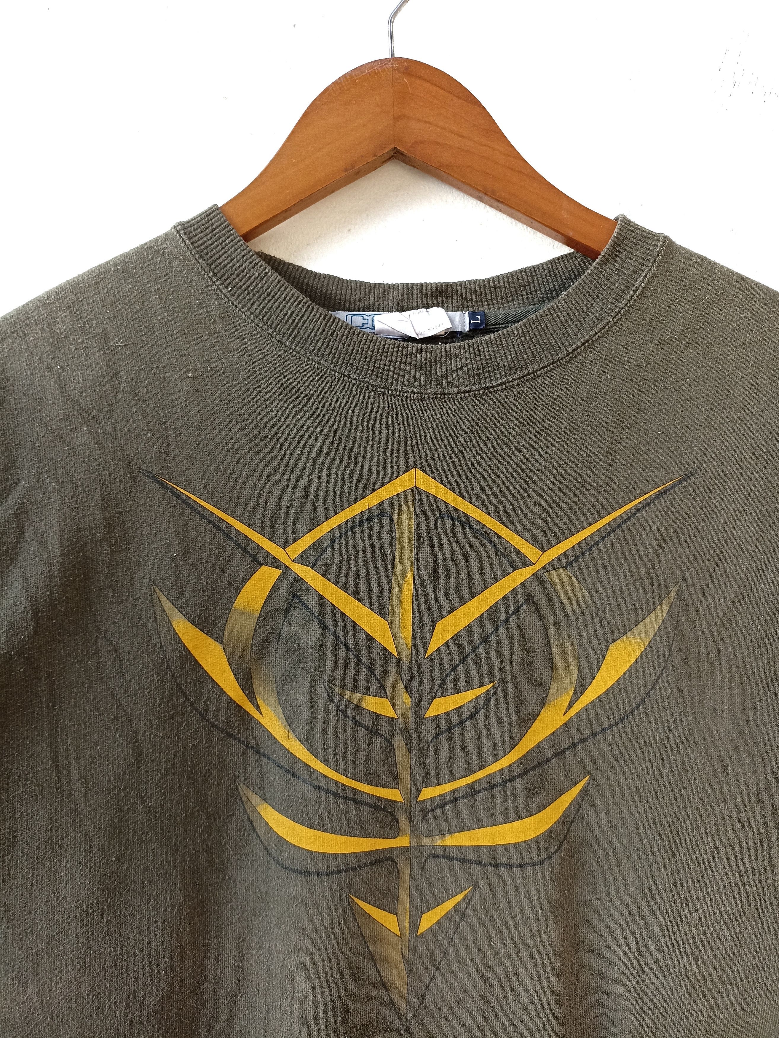 Vintage Gundam sweatshirt Zeon logo cospa