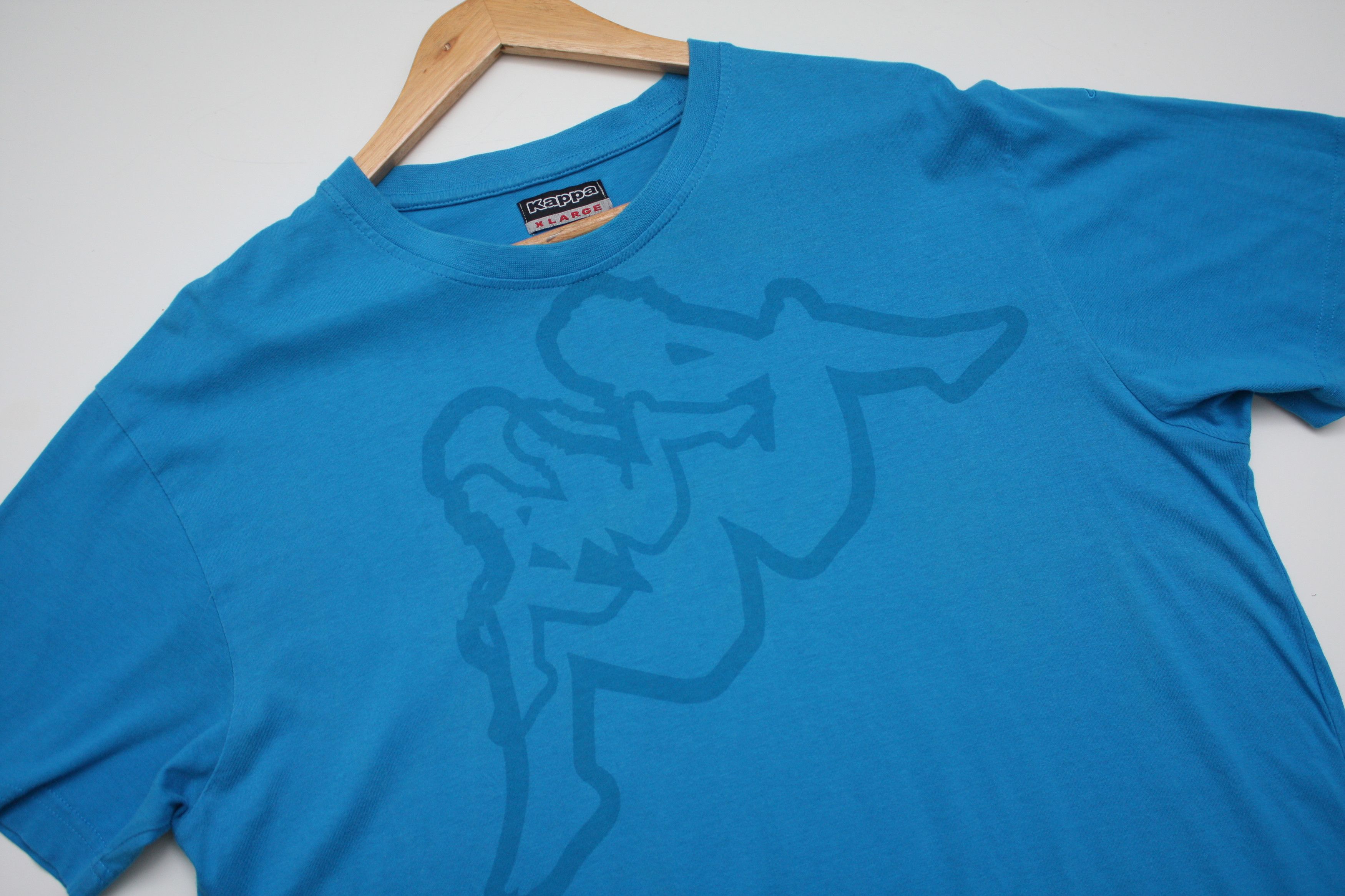 Kappa Kappa Blue Short Sleeve Shirt Size Large Men's Size US L / EU 52-54 / 3 - 2 Thumbnail