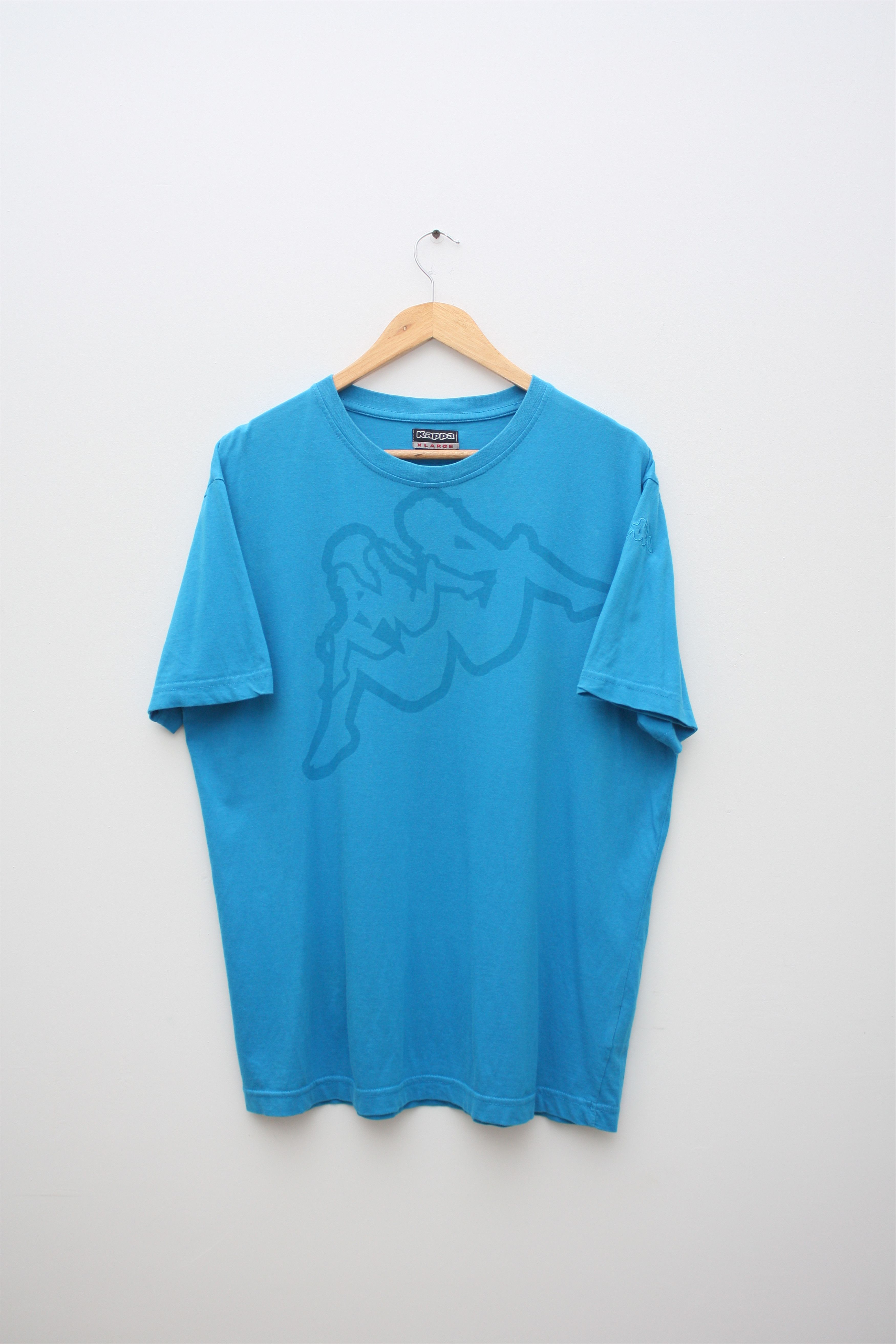Kappa Kappa Blue Short Sleeve Shirt Size Large Men's Size US L / EU 52-54 / 3 - 1 Thumbnail
