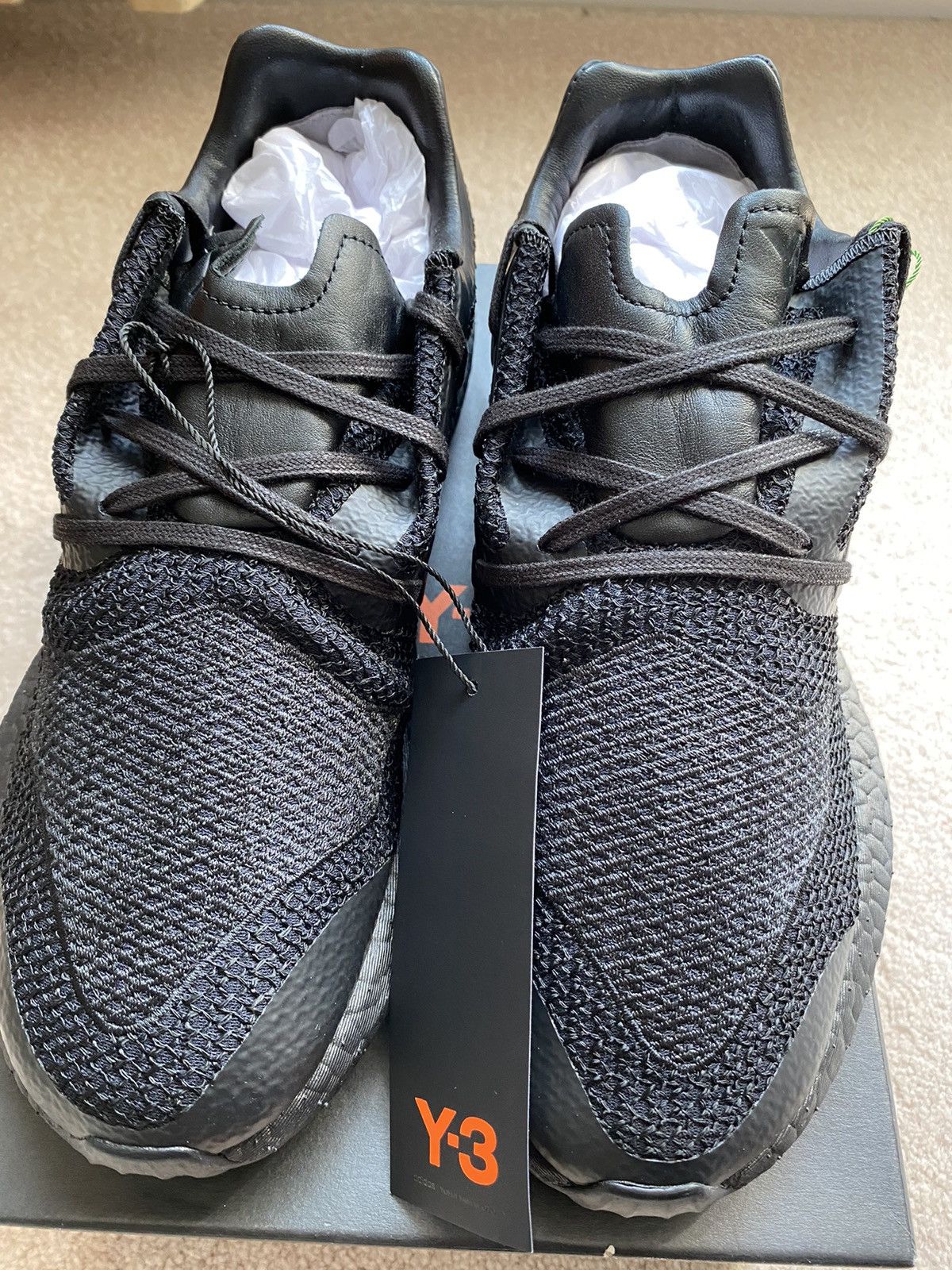 Adidas Y-3 Pureboost ‘Triple Black’ Size US 8.5 / EU 41-42 - 3 Thumbnail