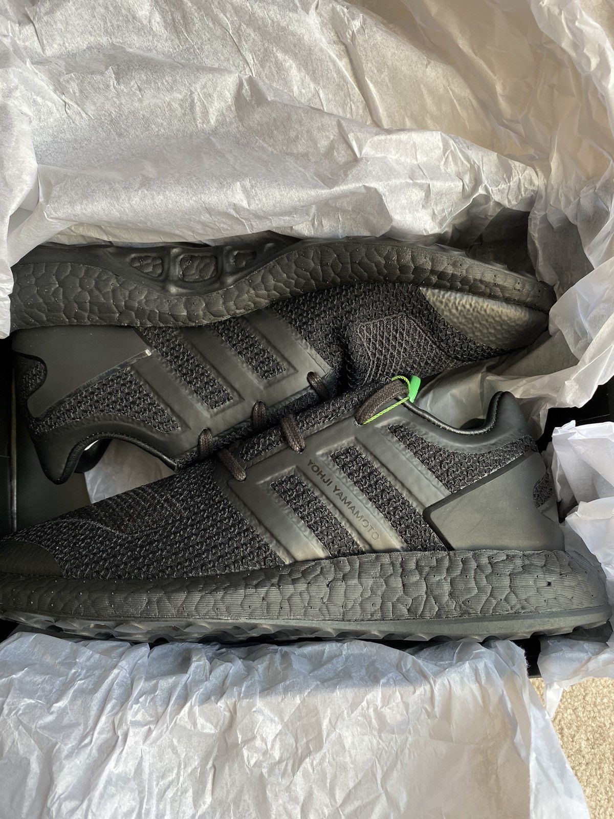 Adidas Y-3 Pureboost ‘Triple Black’ Size US 8.5 / EU 41-42 - 4 Thumbnail