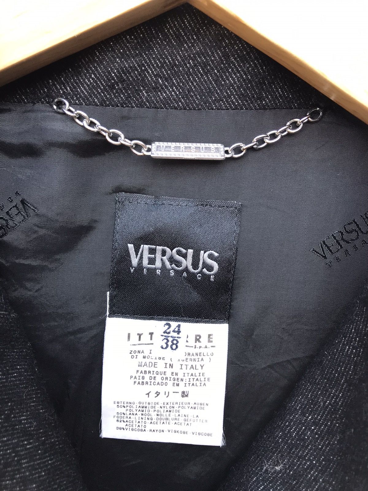 Versus Versace Versus Versace Italy Women Long Coat Size US S / EU 44-46 / 1 - 2 Thumbnail