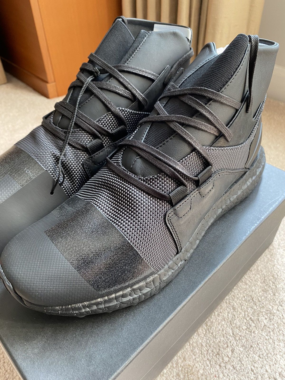 Adidas Y-3 Kozoko High ‘Triple Black’ Size US 8.5 / EU 41-42 - 1 Thumbnail