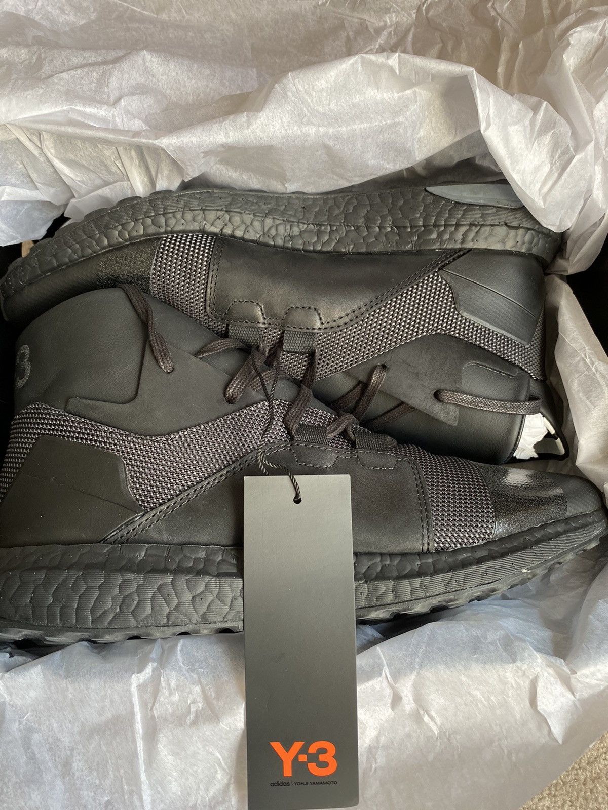 Adidas Y-3 Kozoko High ‘Triple Black’ Size US 8.5 / EU 41-42 - 5 Thumbnail