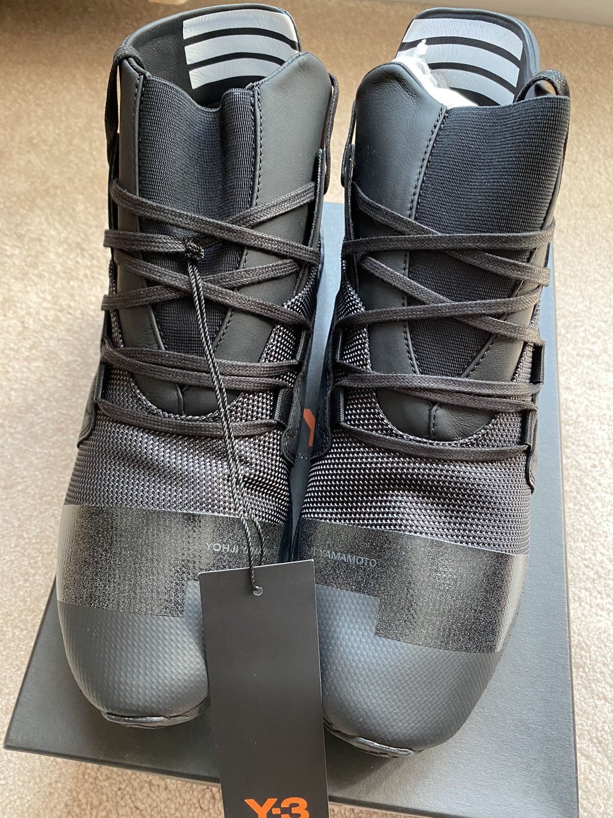 Adidas Y-3 Kozoko High ‘Triple Black’ Size US 8.5 / EU 41-42 - 3 Thumbnail