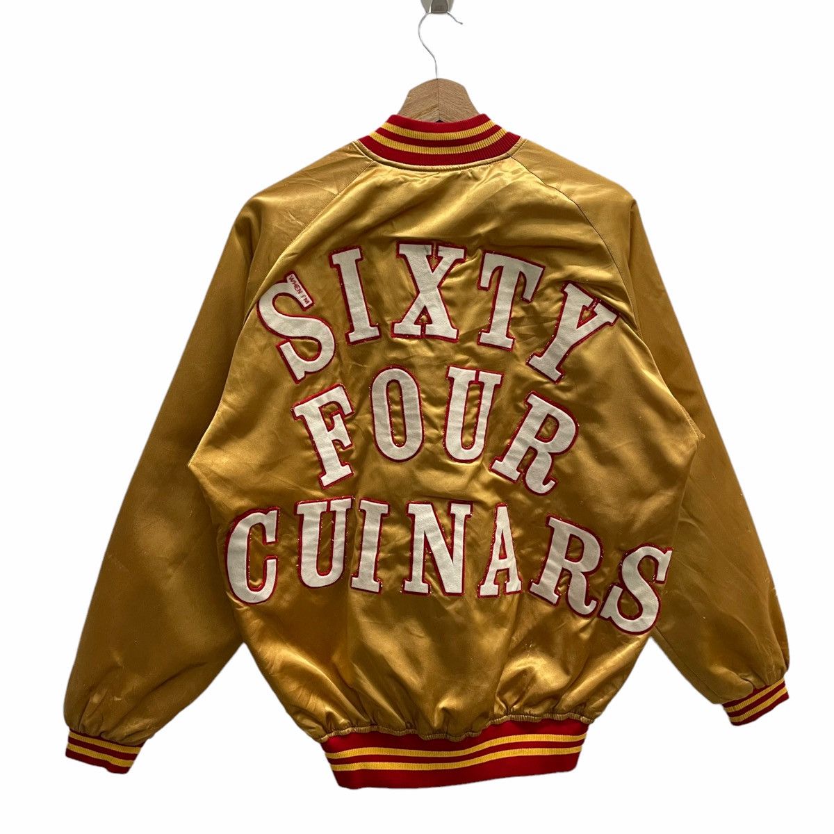 Japanese Brand × Sports Specialties 💥80s SIXTY FOUR CUINARS VARSITY SNAP BOMBER Size US L / EU 52-54 / 3 - 2 Thumbnail