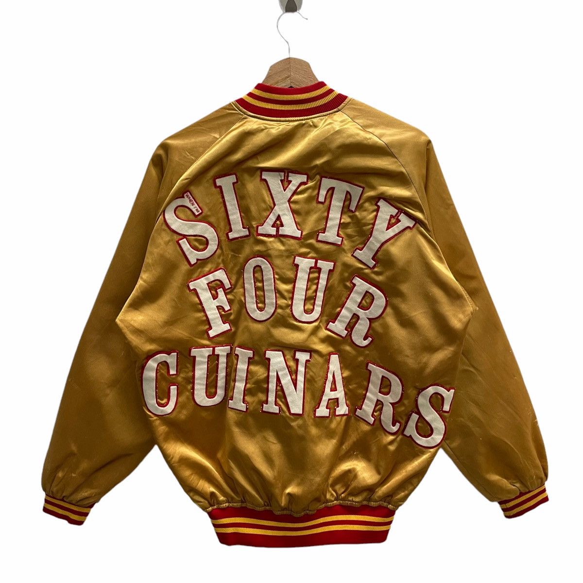 Japanese Brand × Sports Specialties 💥80s SIXTY FOUR CUINARS VARSITY SNAP BOMBER Size US L / EU 52-54 / 3 - 1 Thumbnail