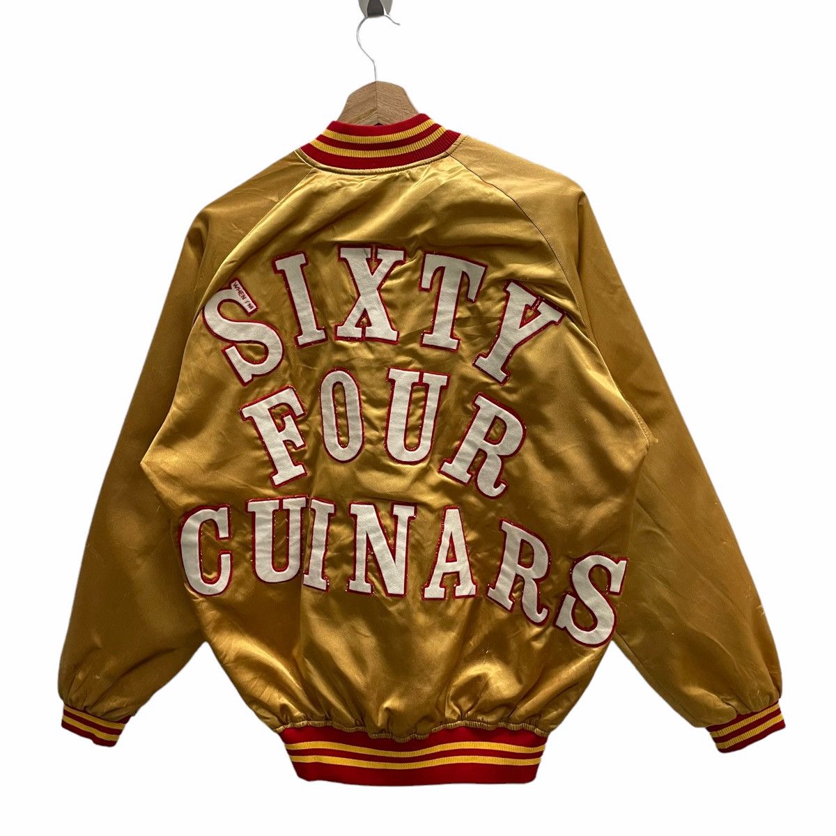 Japanese Brand × Sports Specialties 💥80s SIXTY FOUR CUINARS VARSITY SNAP BOMBER Size US L / EU 52-54 / 3 - 3 Thumbnail