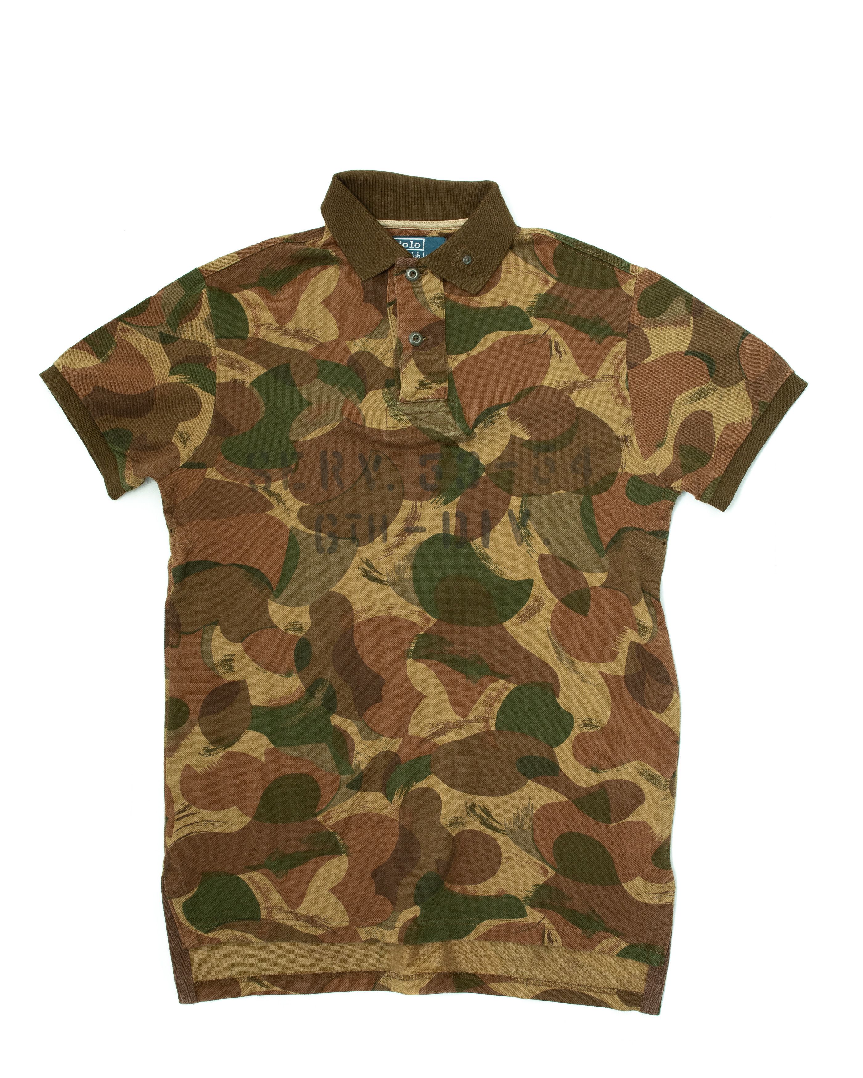 Other *No Tariff* POLO RALPH LAUREN 6TH Division Cammo Polo Shirt Size US S / EU 44-46 / 1 - 3 Thumbnail