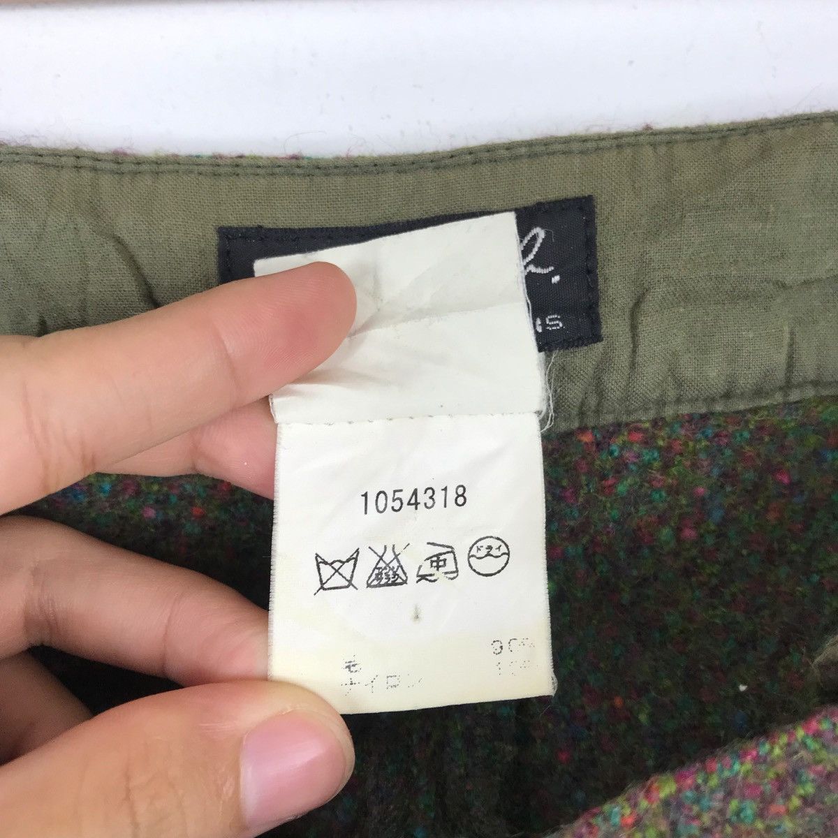 agnes b. Vintage AGNES B Paris Wool Pants Nice Design Casual Style Size 25" / US 0 / IT 36 - 6 Thumbnail