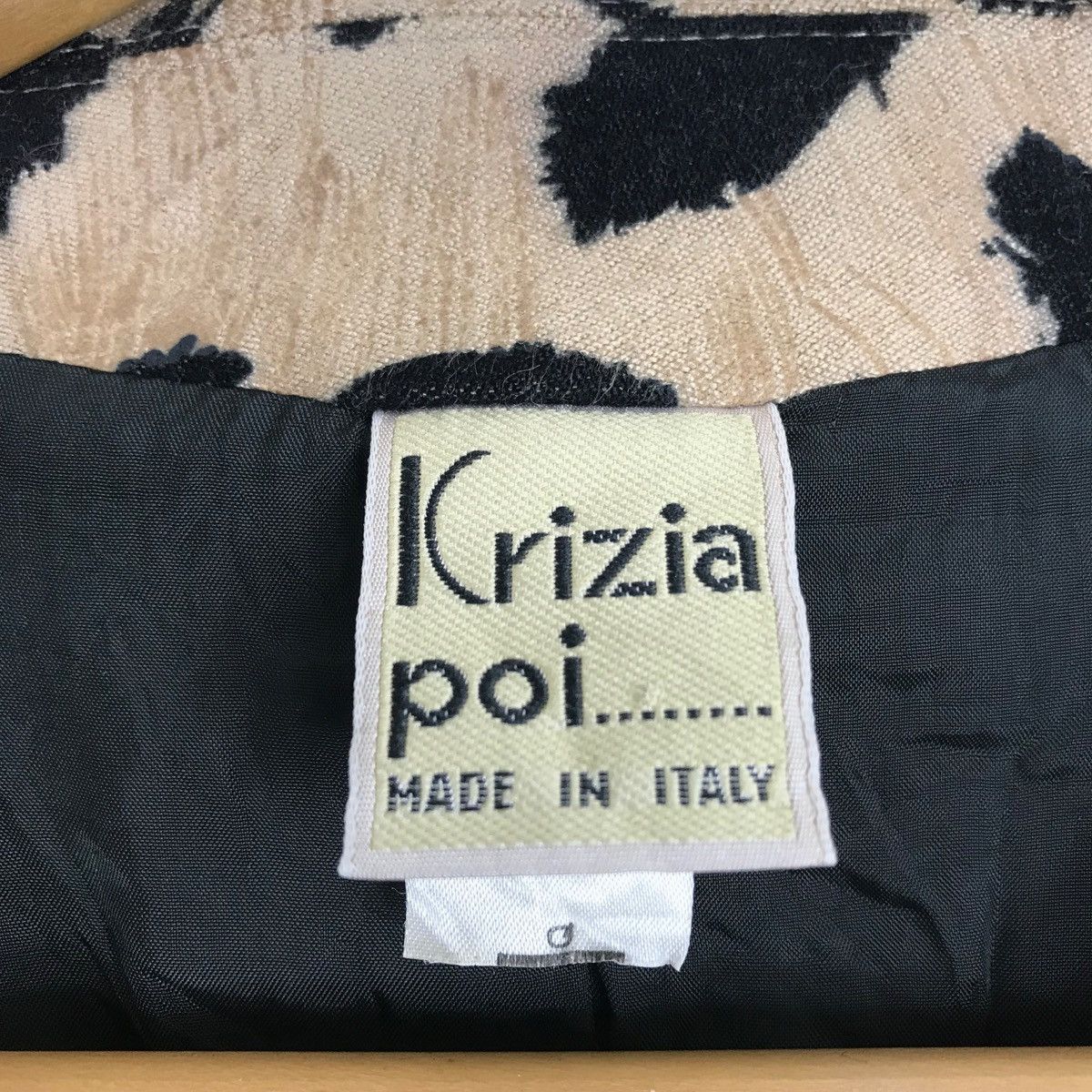 Krizia Uomo Vintage KRIZIA POI Blazer Leopard Italian Brand Size M / US 6-8 / IT 42-44 - 5 Thumbnail