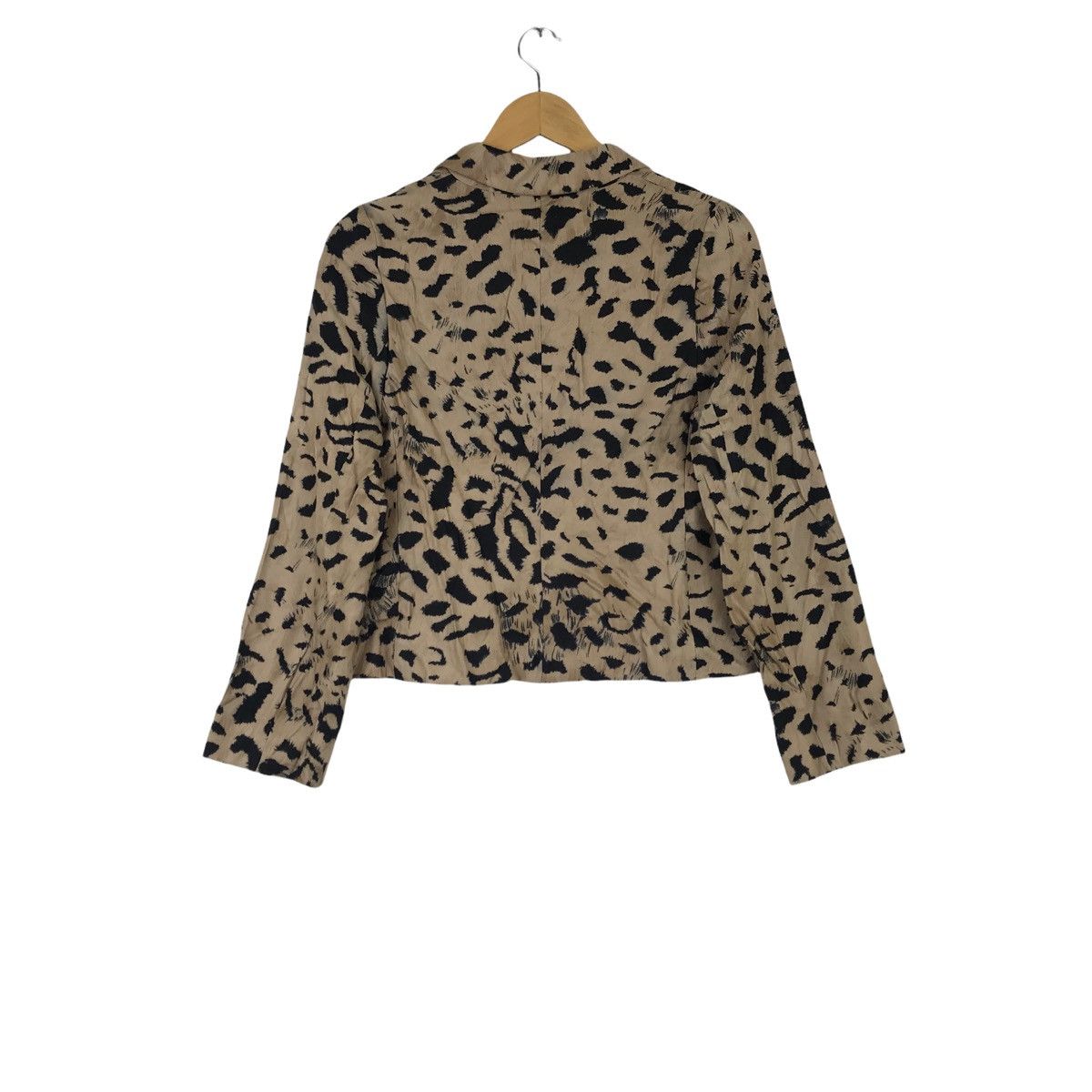 Krizia Uomo Vintage KRIZIA POI Blazer Leopard Italian Brand Size M / US 6-8 / IT 42-44 - 4 Thumbnail
