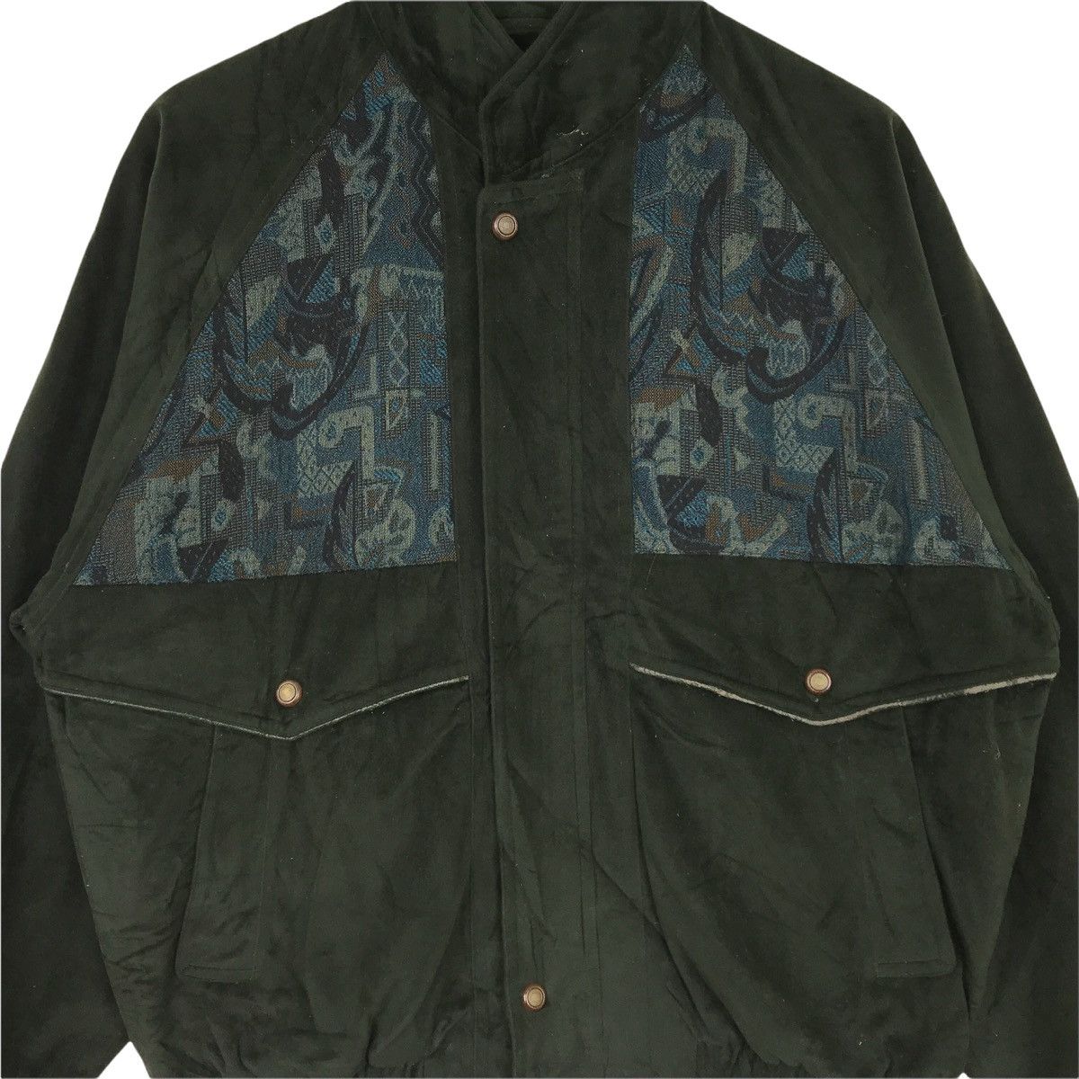 Vintage Vintage GENT’S Pour Homme Jacket Velvet Nice Design Vintage Size US L / EU 52-54 / 3 - 2 Thumbnail