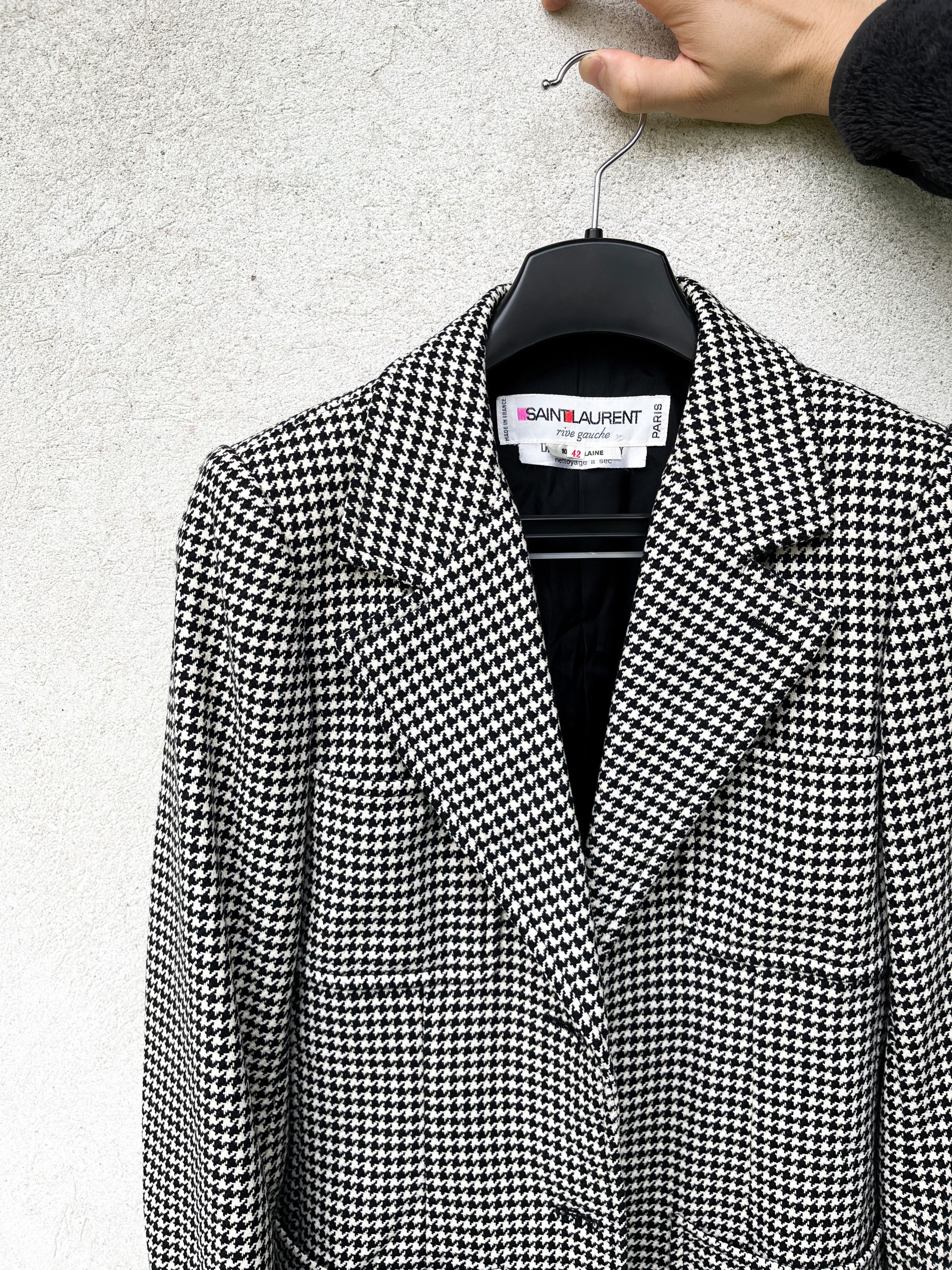 Saint Laurent Paris Saint Laurent Rive Gauche Wool jacket blazer Size M / US 6-8 / IT 42-44 - 2 Thumbnail