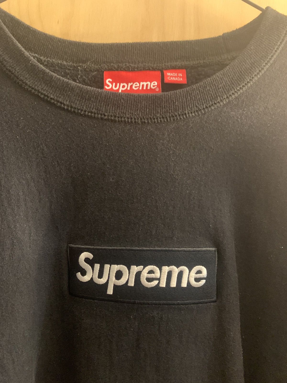 Supreme Supreme Box Logo crew neck size L Size US L / EU 52-54 / 3 - 2 Thumbnail