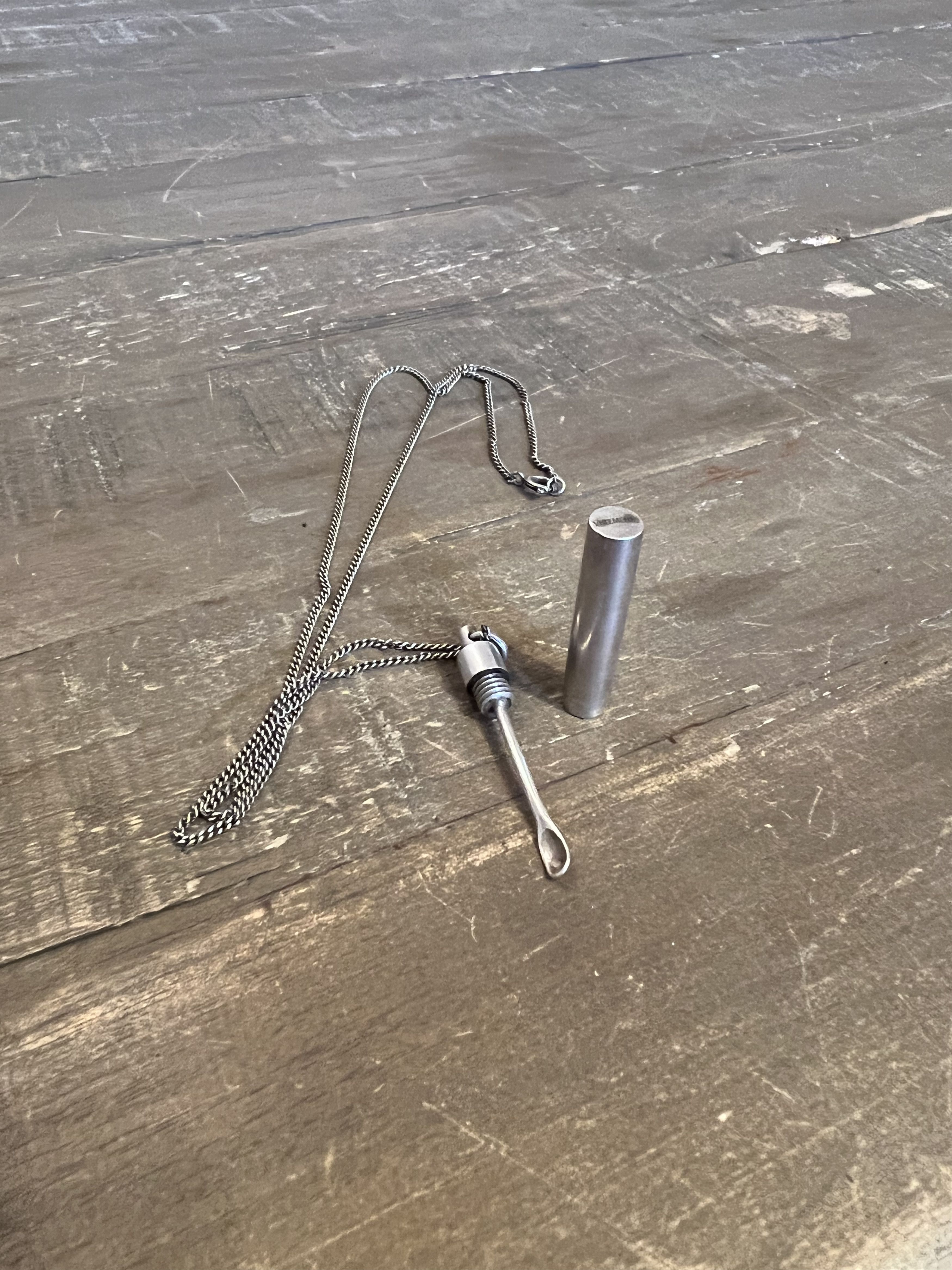 Vetements Cocaine spoon necklace | Grailed