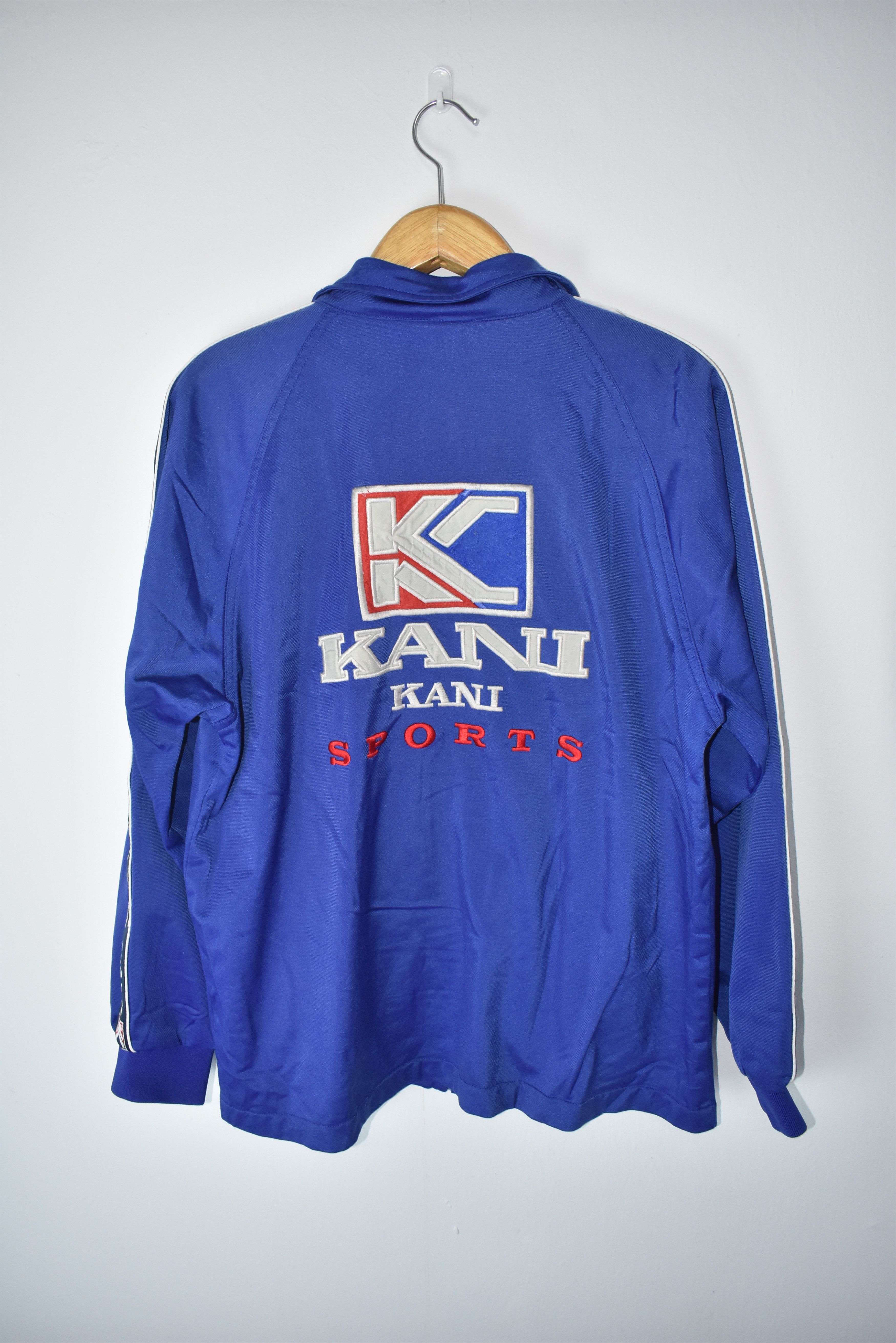 Karl Kani × Vintage A021 Vintage Karl Kani SideTape Sweater Size US L / EU 52-54 / 3 - 6 Thumbnail