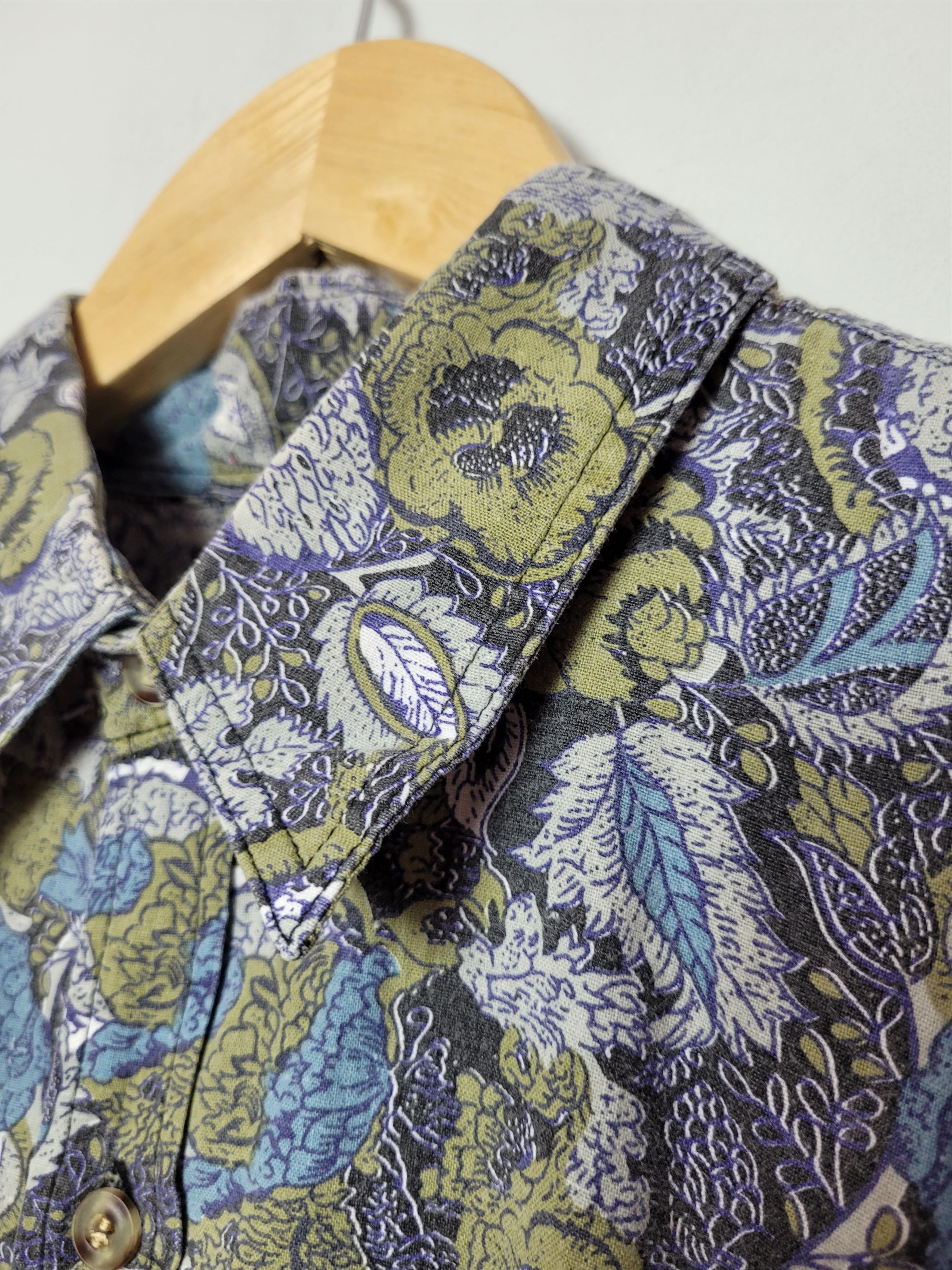 Japanese Brand × Vintage vintage floral shirt Size US XL / EU 56 / 4 - 6 Thumbnail