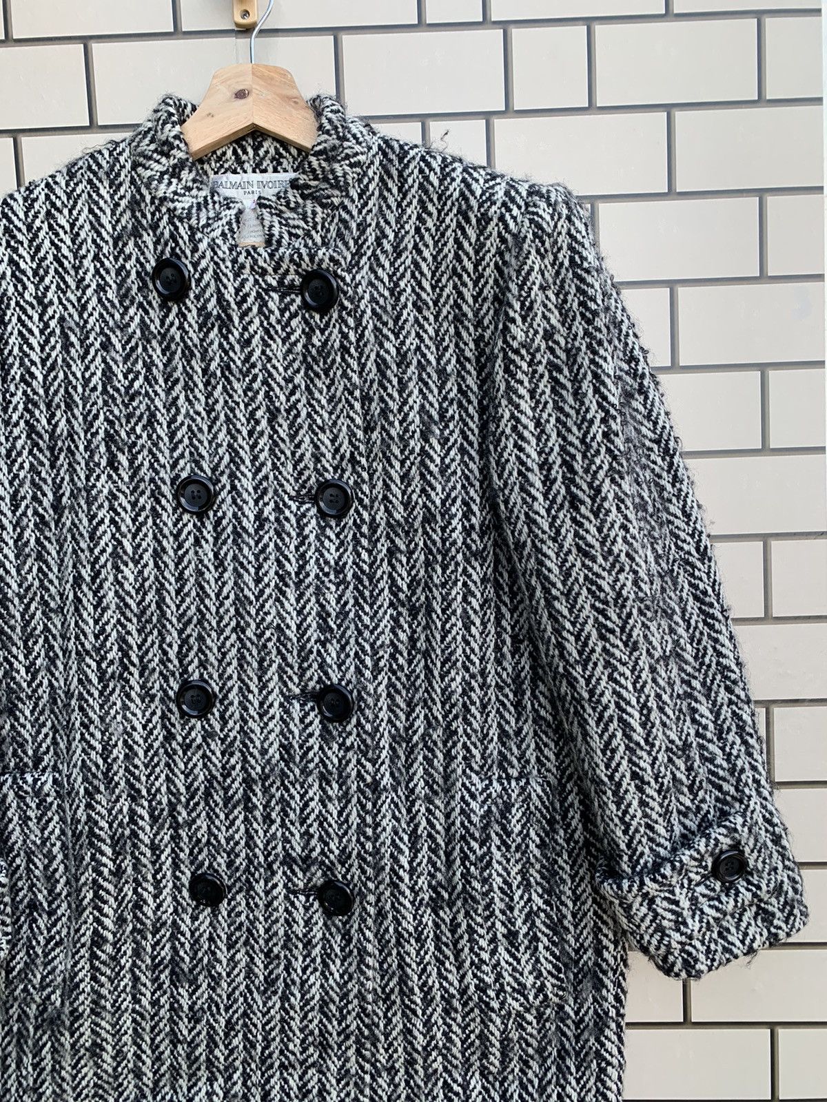 Balmain × Pierre Balmain × Vintage Vintage Balmain Ivoire Jacket Size S / US 4 / IT 40 - 5 Thumbnail