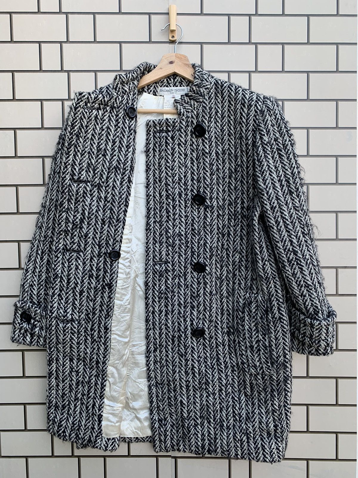 Balmain × Pierre Balmain × Vintage Vintage Balmain Ivoire Jacket Size S / US 4 / IT 40 - 6 Thumbnail