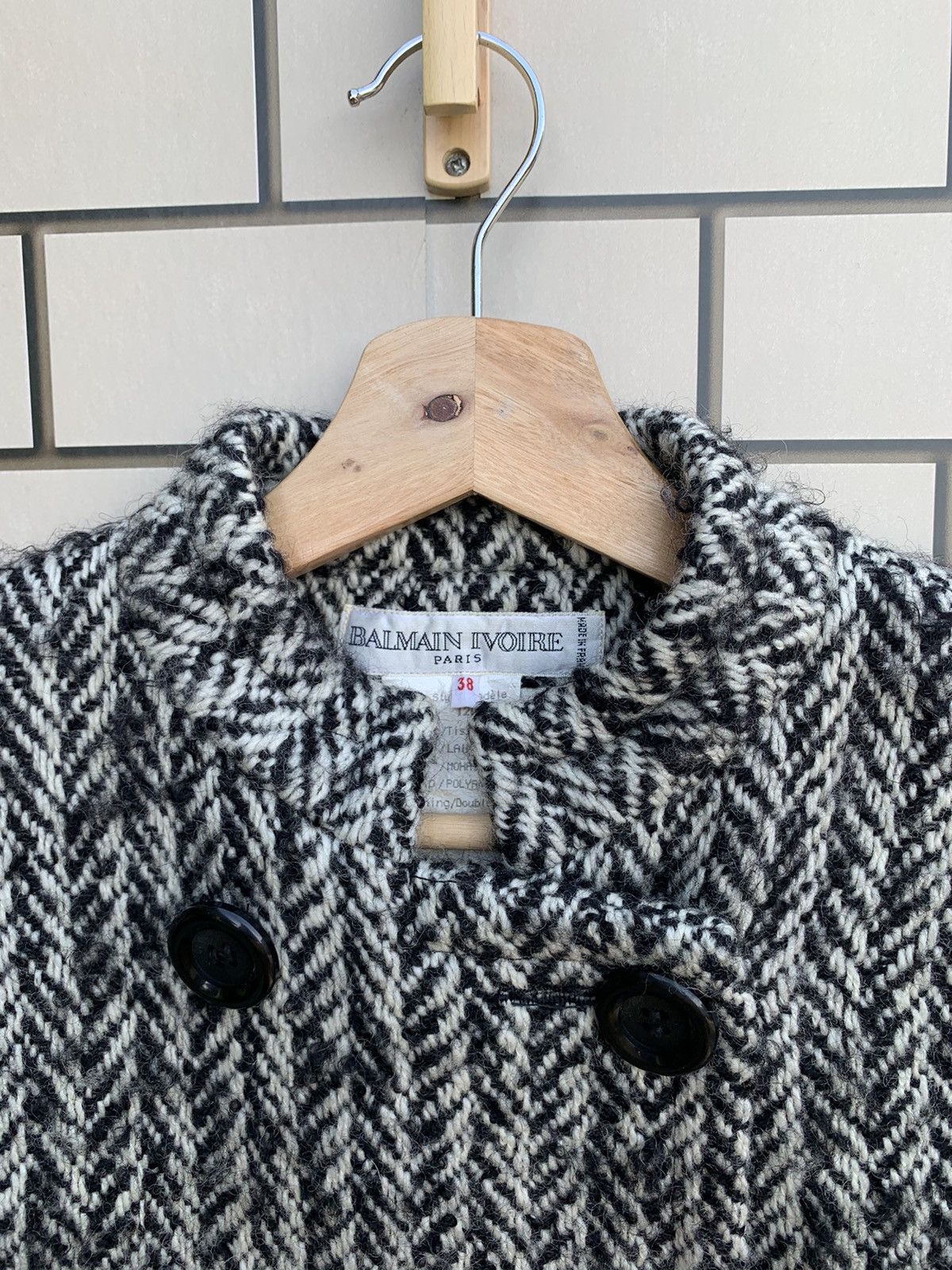 Balmain × Pierre Balmain × Vintage Vintage Balmain Ivoire Jacket Size S / US 4 / IT 40 - 17 Thumbnail