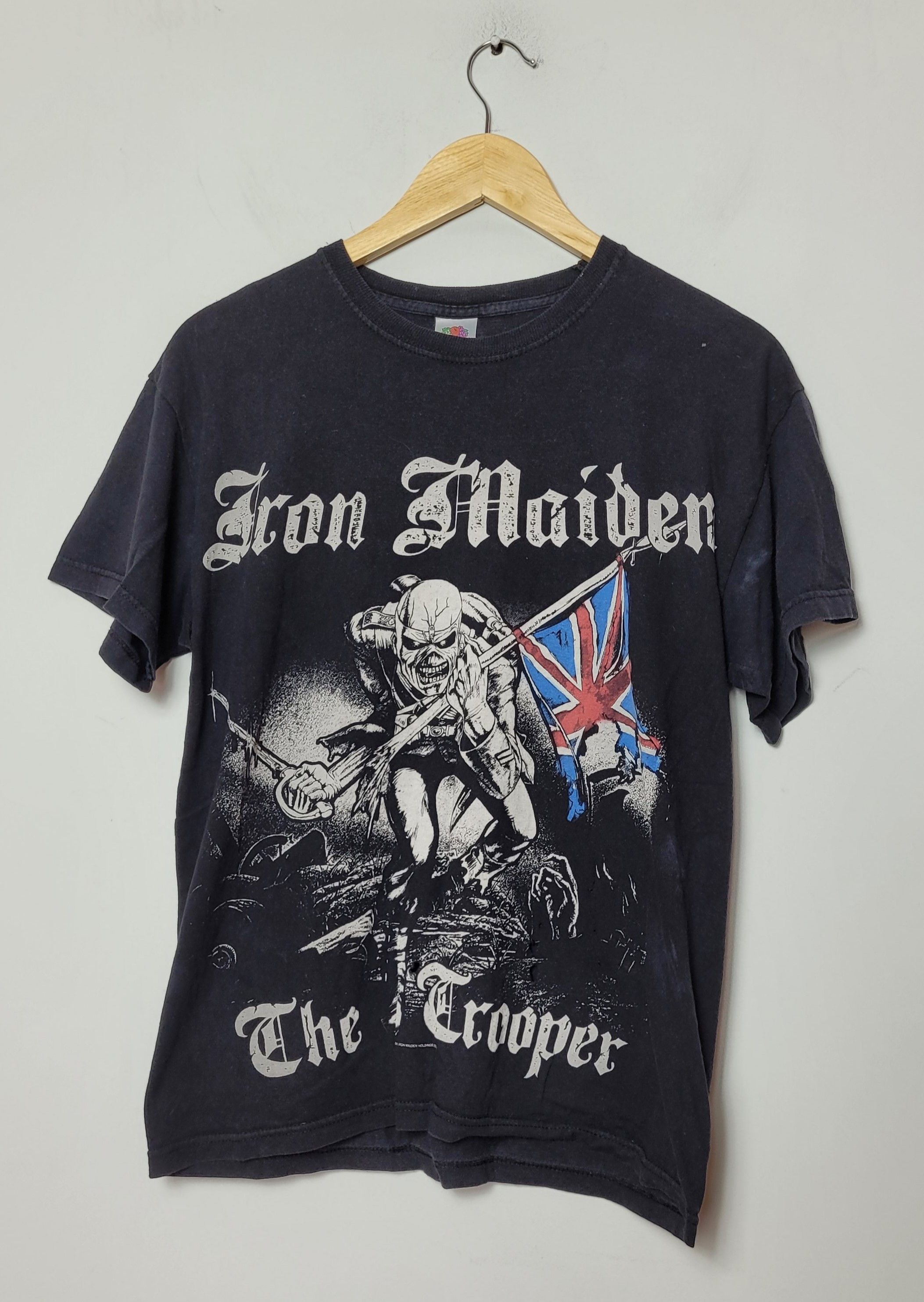 Band Tees × Vintage vintage Iron Maiden distressed t-shirt Size US M / EU 48-50 / 2 - 1 Thumbnail